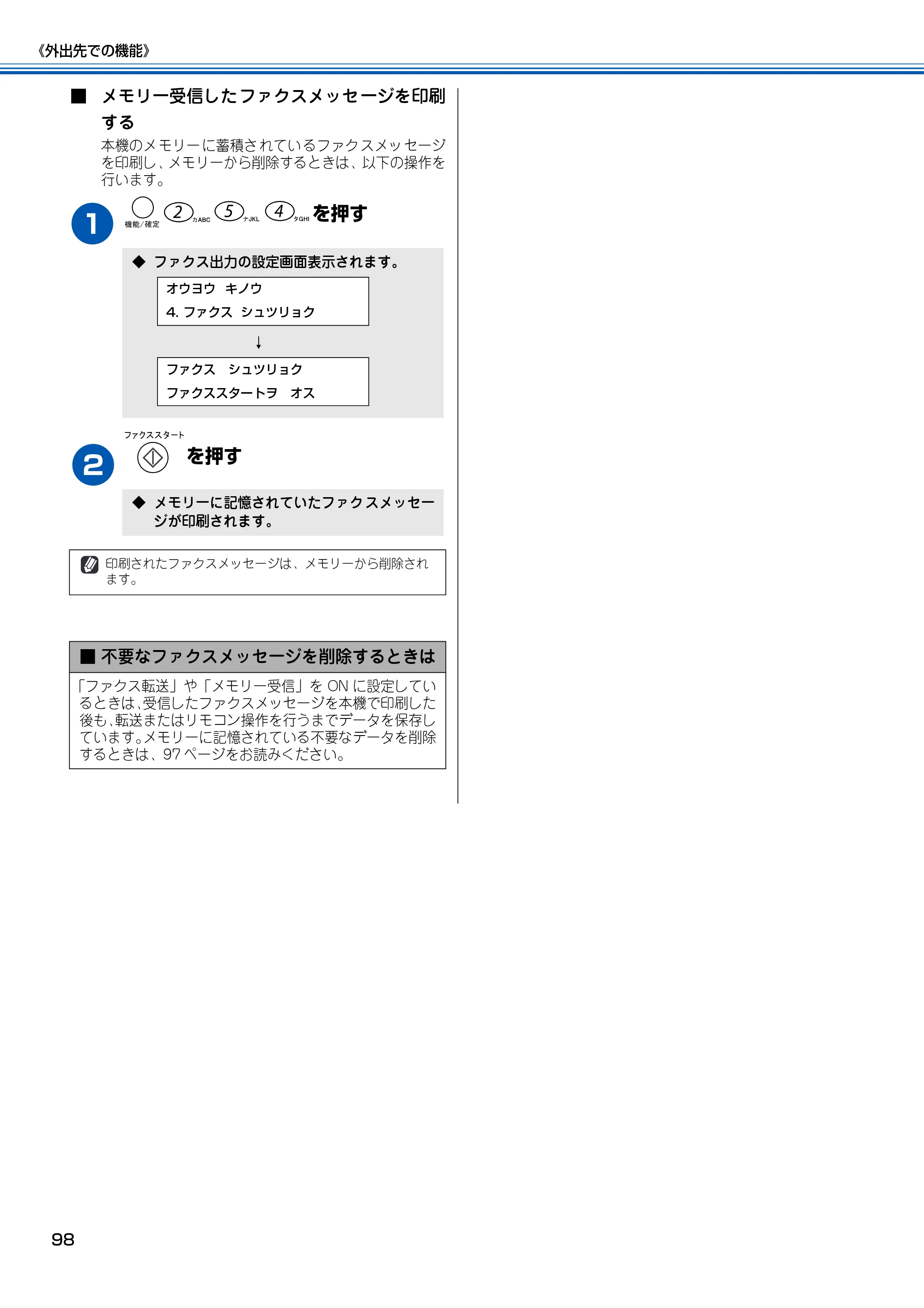 ブラザー MFC-150CL / MFC-150CLW 取扱説明書(本体) — 原本ページ — 99ページ