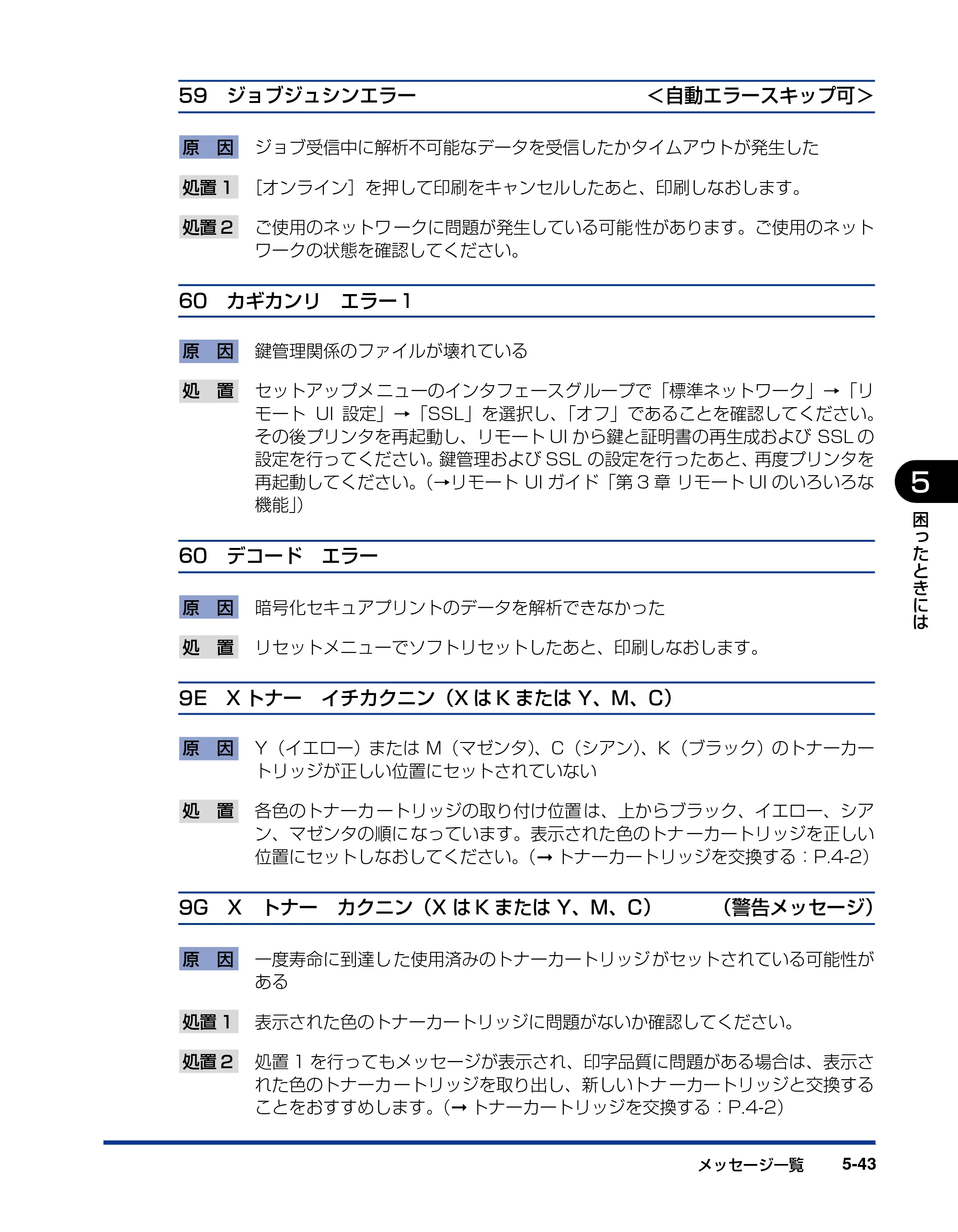キヤノン LBP5400 ユーザーズガイド 2010年1月11日更新 （PDF形式／8.1Mバイト） — 原本ページ — 233ページ
