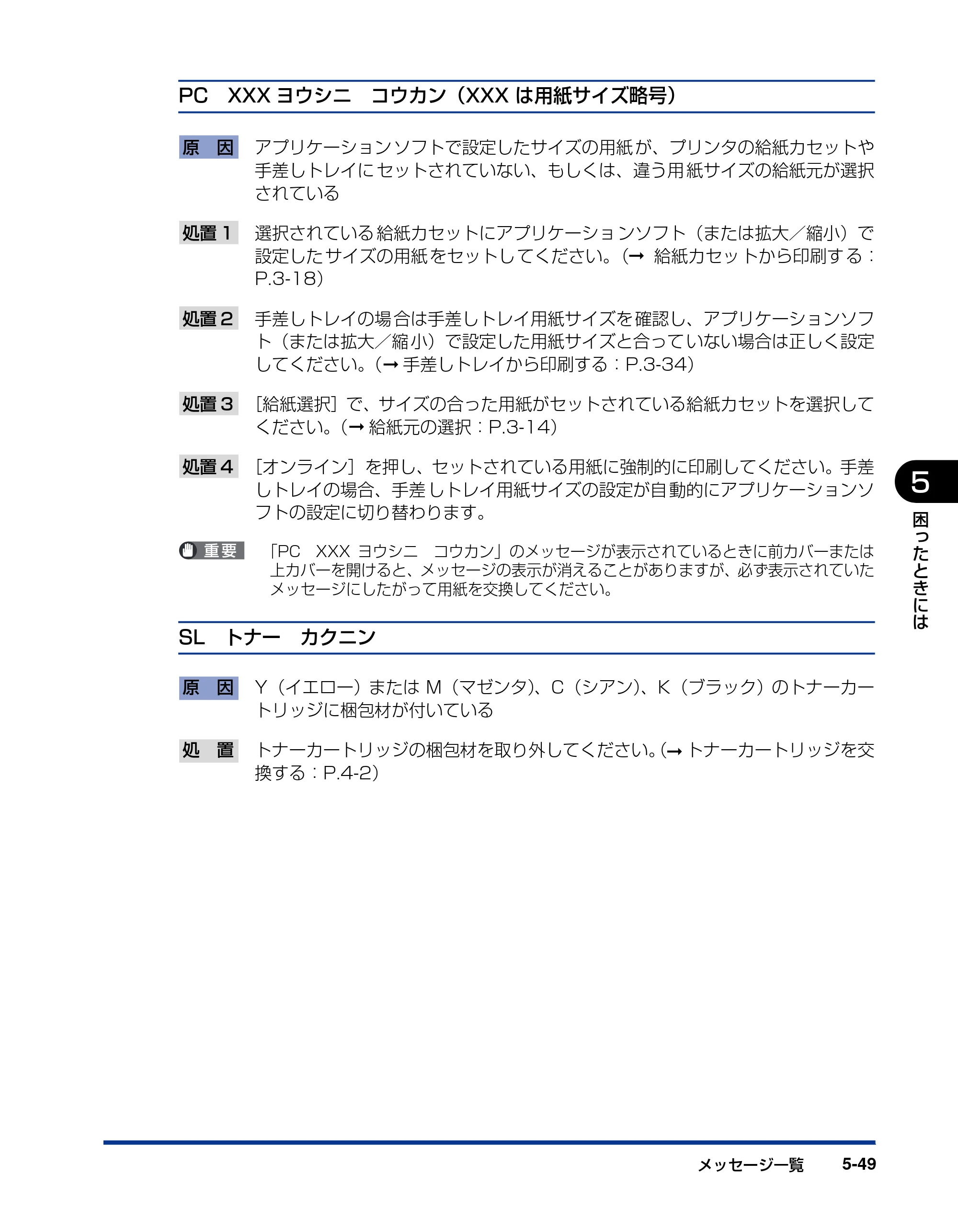 キヤノン LBP5400 ユーザーズガイド 2010年1月11日更新 （PDF形式／8.1Mバイト） — 原本ページ — 239ページ