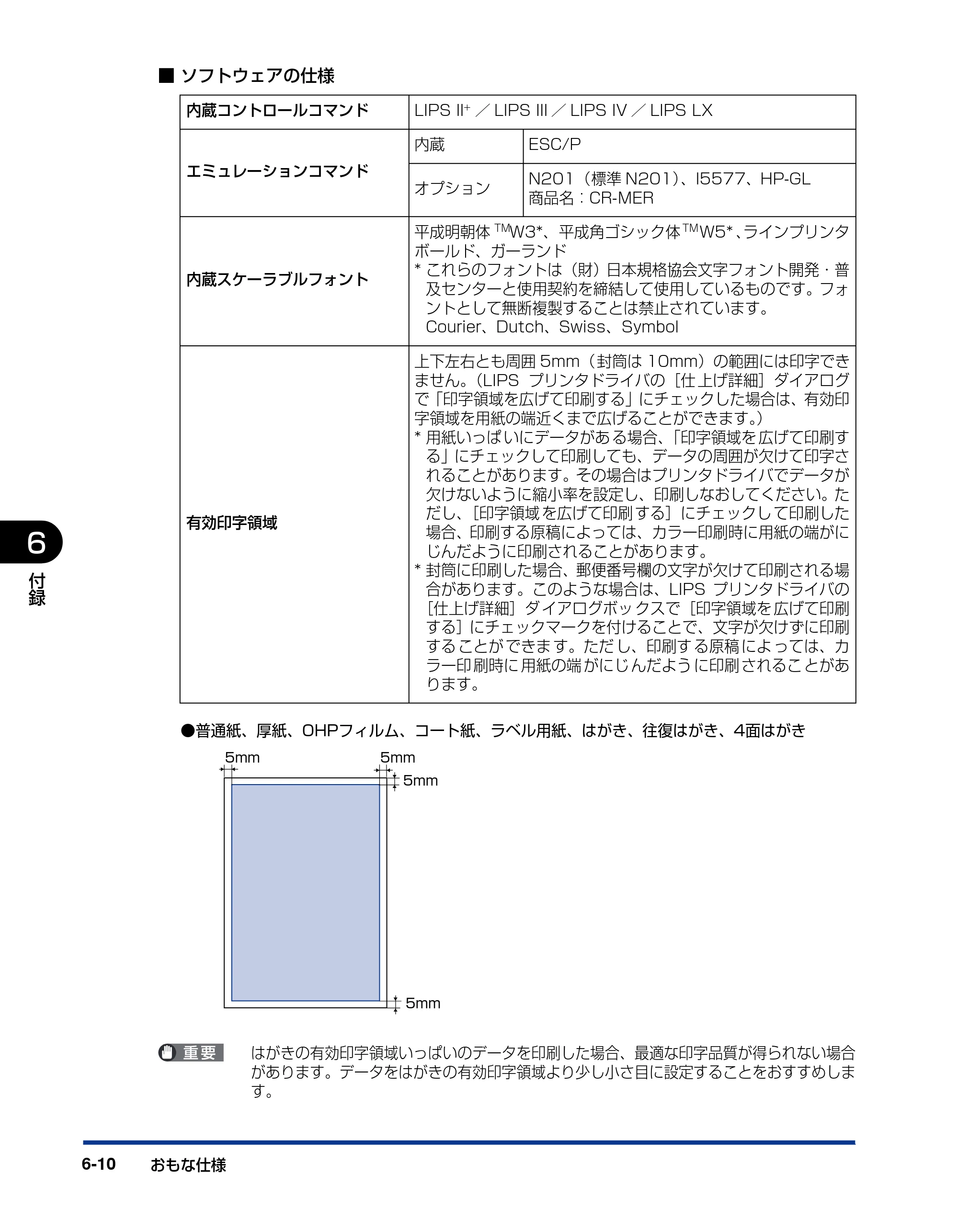 キヤノン LBP5400 ユーザーズガイド 2010年1月11日更新 （PDF形式／8.1Mバイト） — 原本ページ — 274ページ