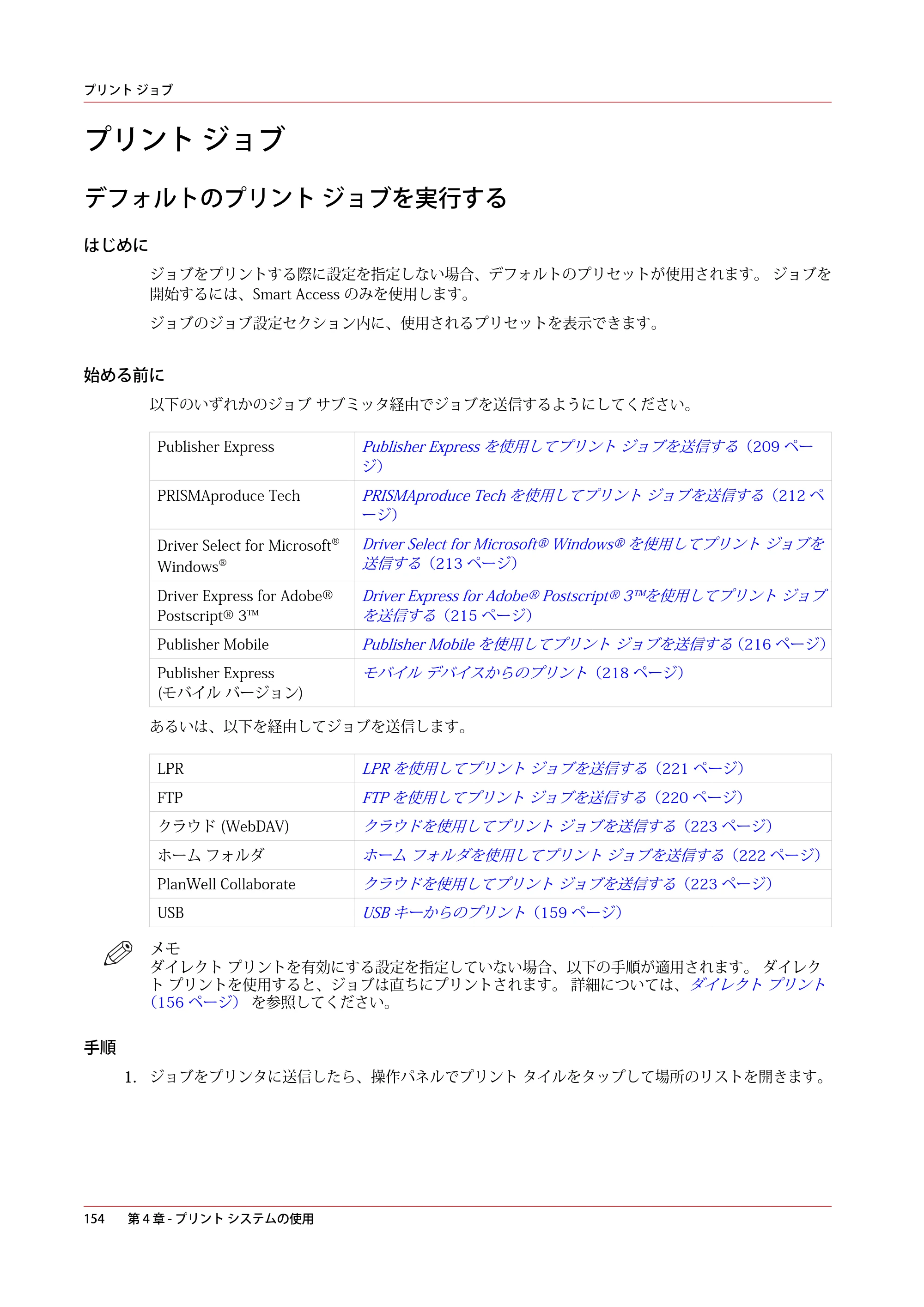 キヤノン plotWAVE T30/T35 操作ガイド 2024年9月6日掲載 （PDF形式／17.08Mバイト） — プリント ジョブ — 原本ページ — 154ページ