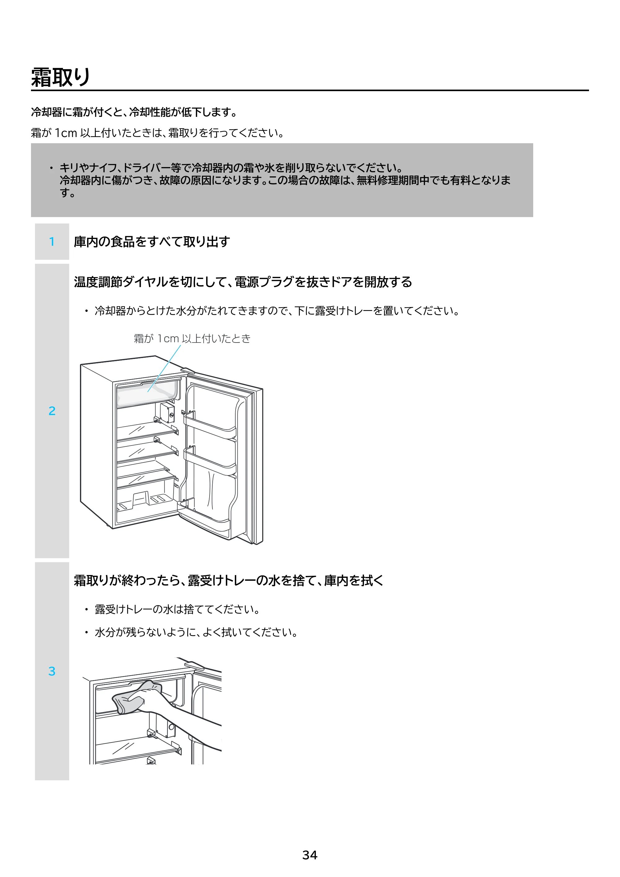 アイリスオーヤマ IRJD-9B 取扱説明書 — 原本ページ — 34ページ
