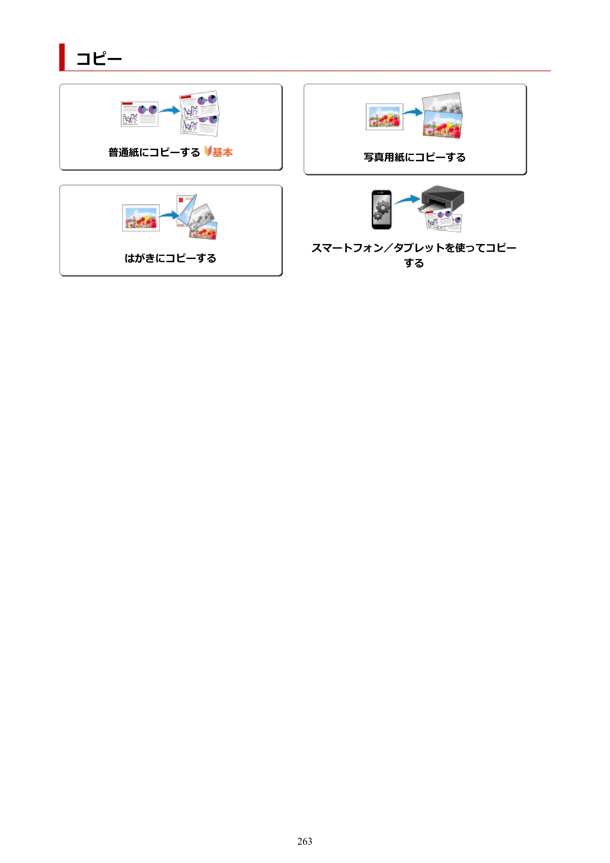 キヤノン PIXUS TS3730 PIXUS TS3700（PDF）電子マニュアル（Windows／Mac） 2026年1月27日掲載（PDF：4.9MB） — コピー — 原本ページ — 263ページ