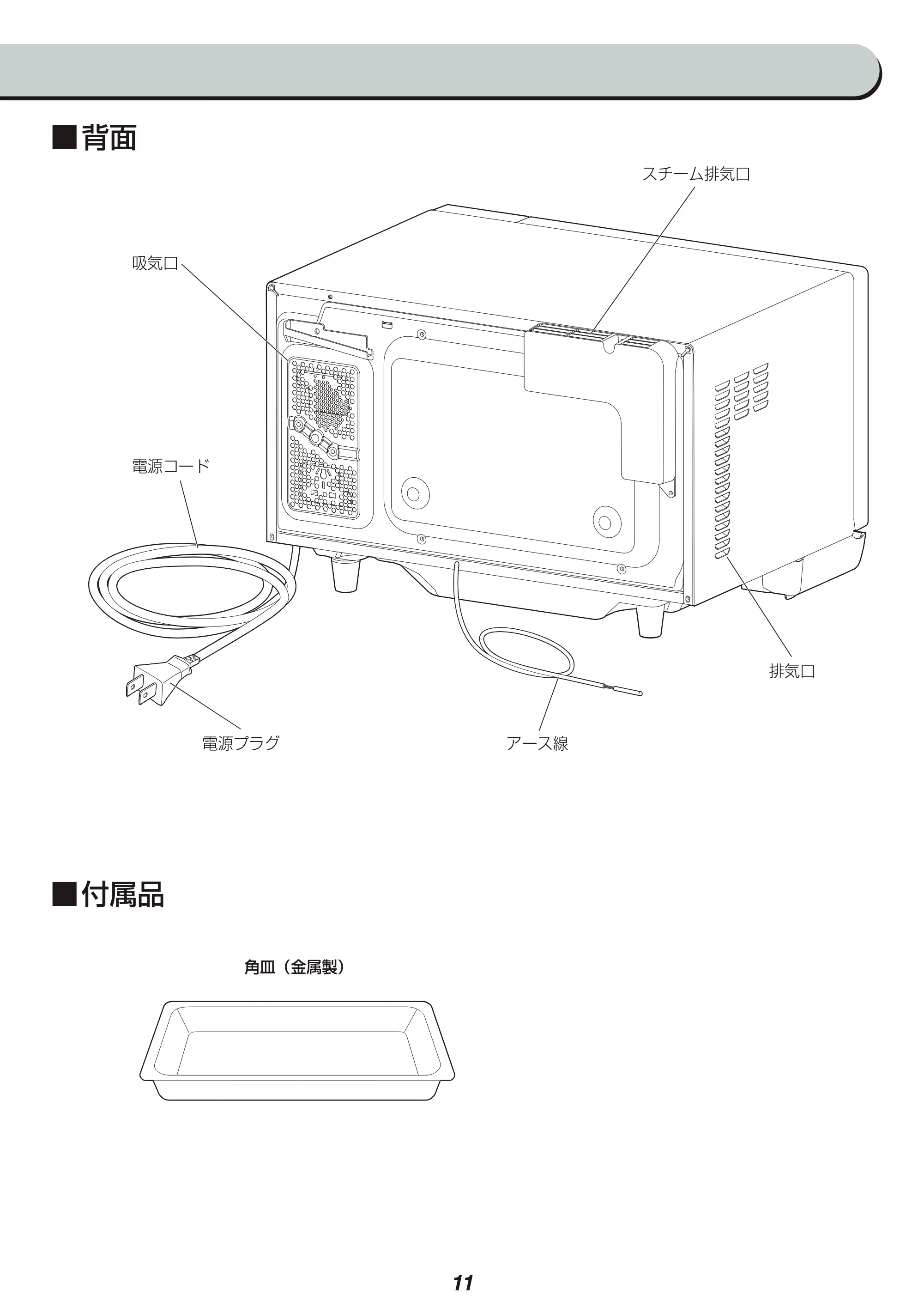 アイリスオーヤマ MS-2402 取扱説明書 — 原本ページ — 11ページ