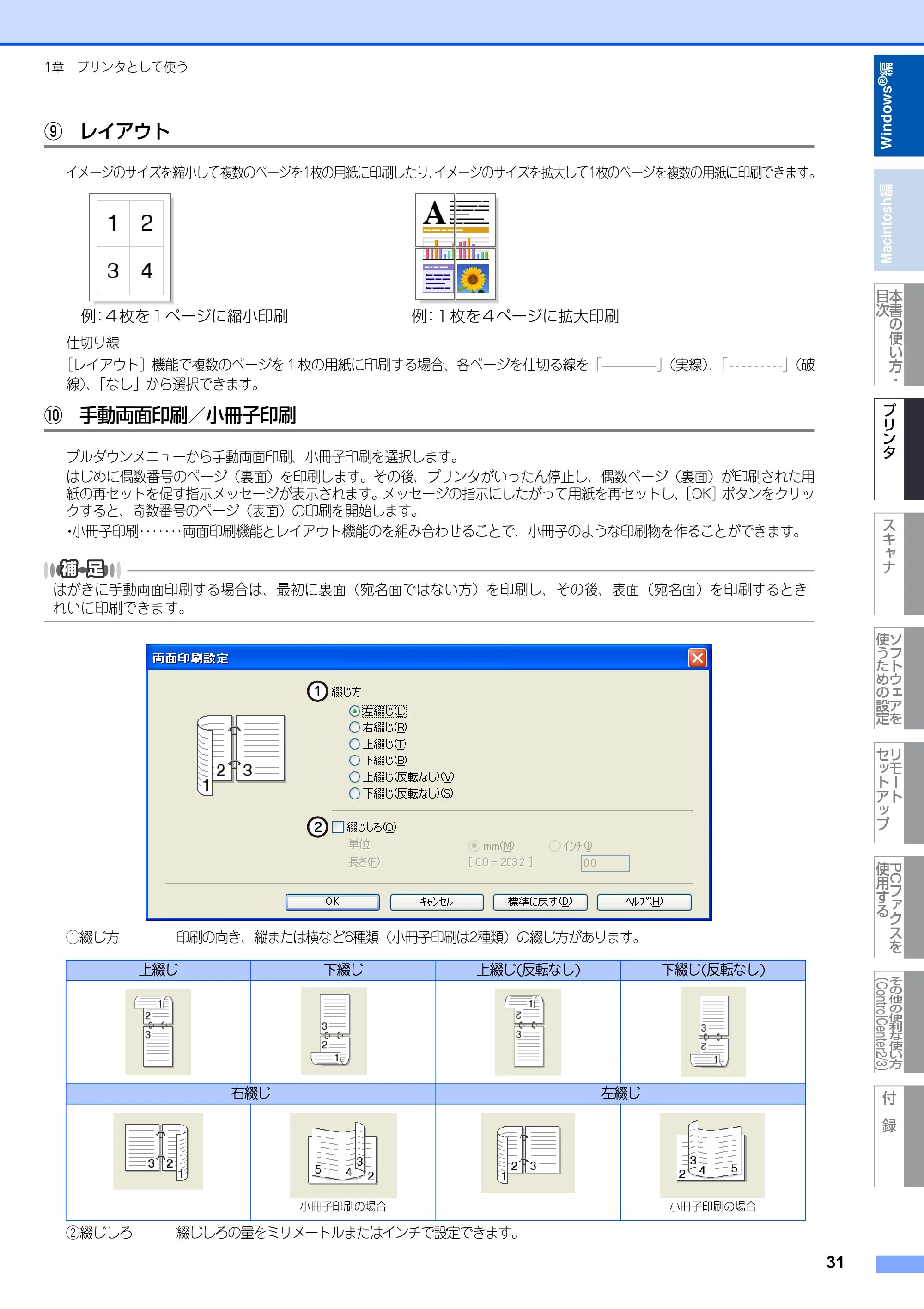 ブラザー DCP-9010CN / MFC-9120CN ユーザーズガイド ～応用編～ — 原本ページ — 32ページ