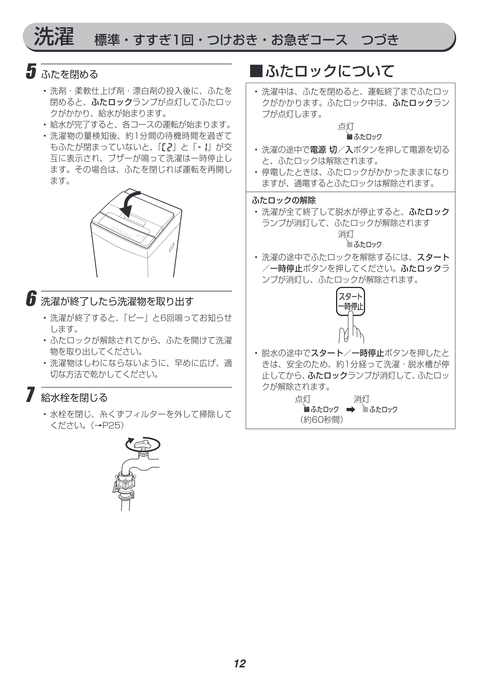 アイリスオーヤマ IAW-T602E 取扱説明書 — 原本ページ — 12ページ