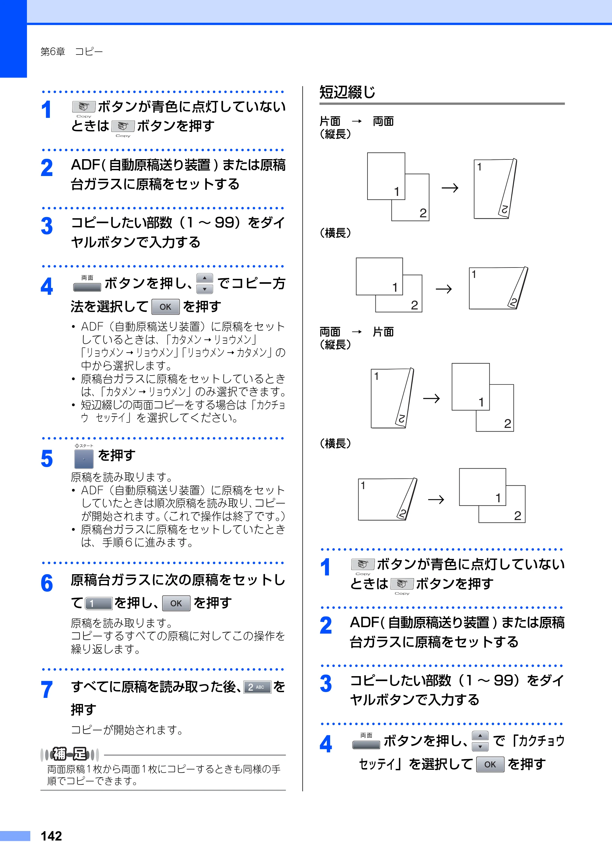 ブラザー MFC-8660DN / MFC-8870DW 取扱説明書（本体） — 原本ページ — 142ページ