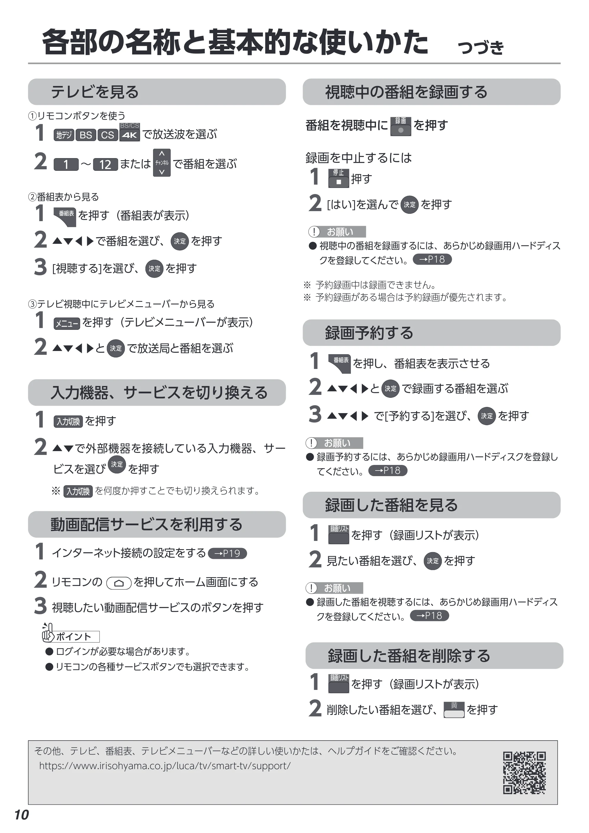 アイリスオーヤマ XDA20 取扱説明書 — 原本ページ — 10ページ