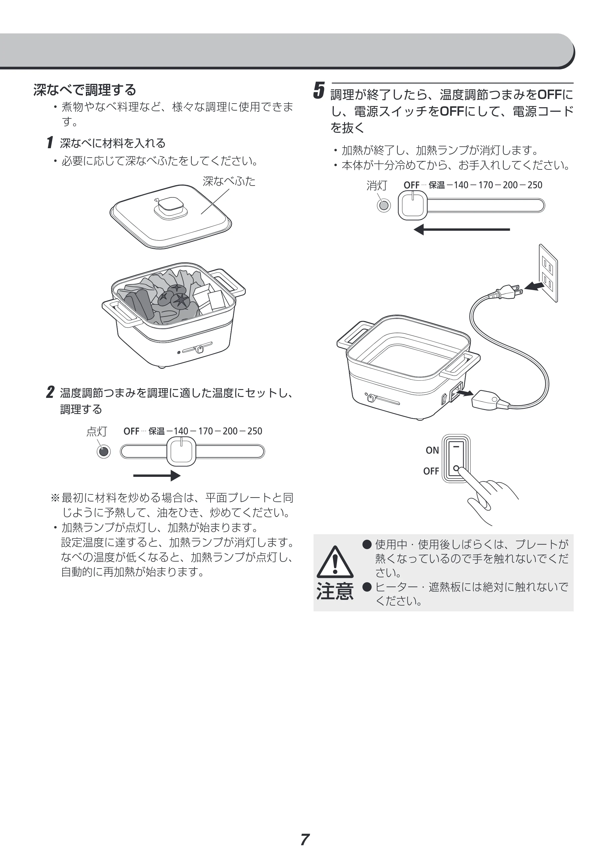 アイリスオーヤマ IGU-P2 取扱説明書 — 原本ページ — 7ページ