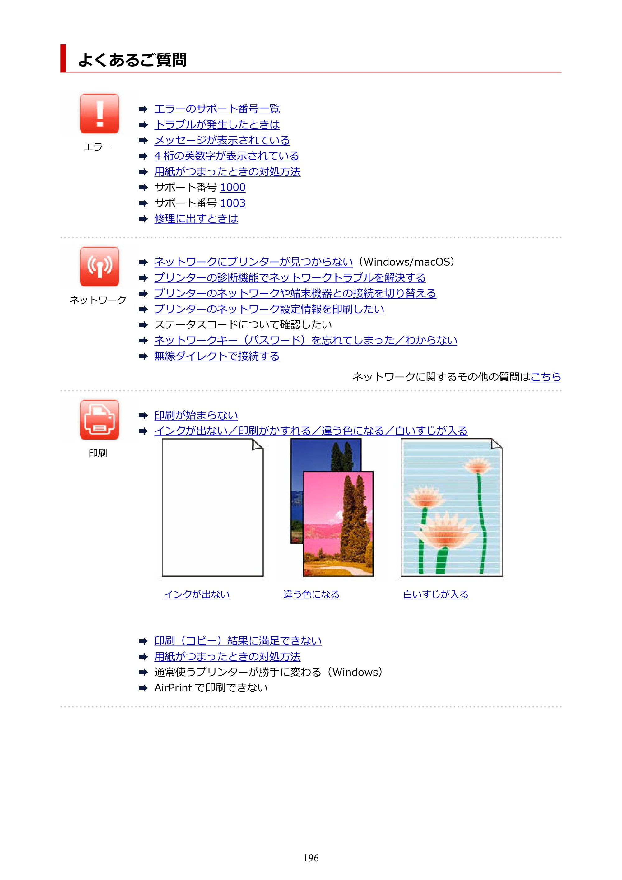 キヤノン GX5030 オンラインマニュアル PDF版（Mac版） 2022年3月31日掲載（PDF：4.06MB） — よくあるご質問 — 原本ページ — 196ページ