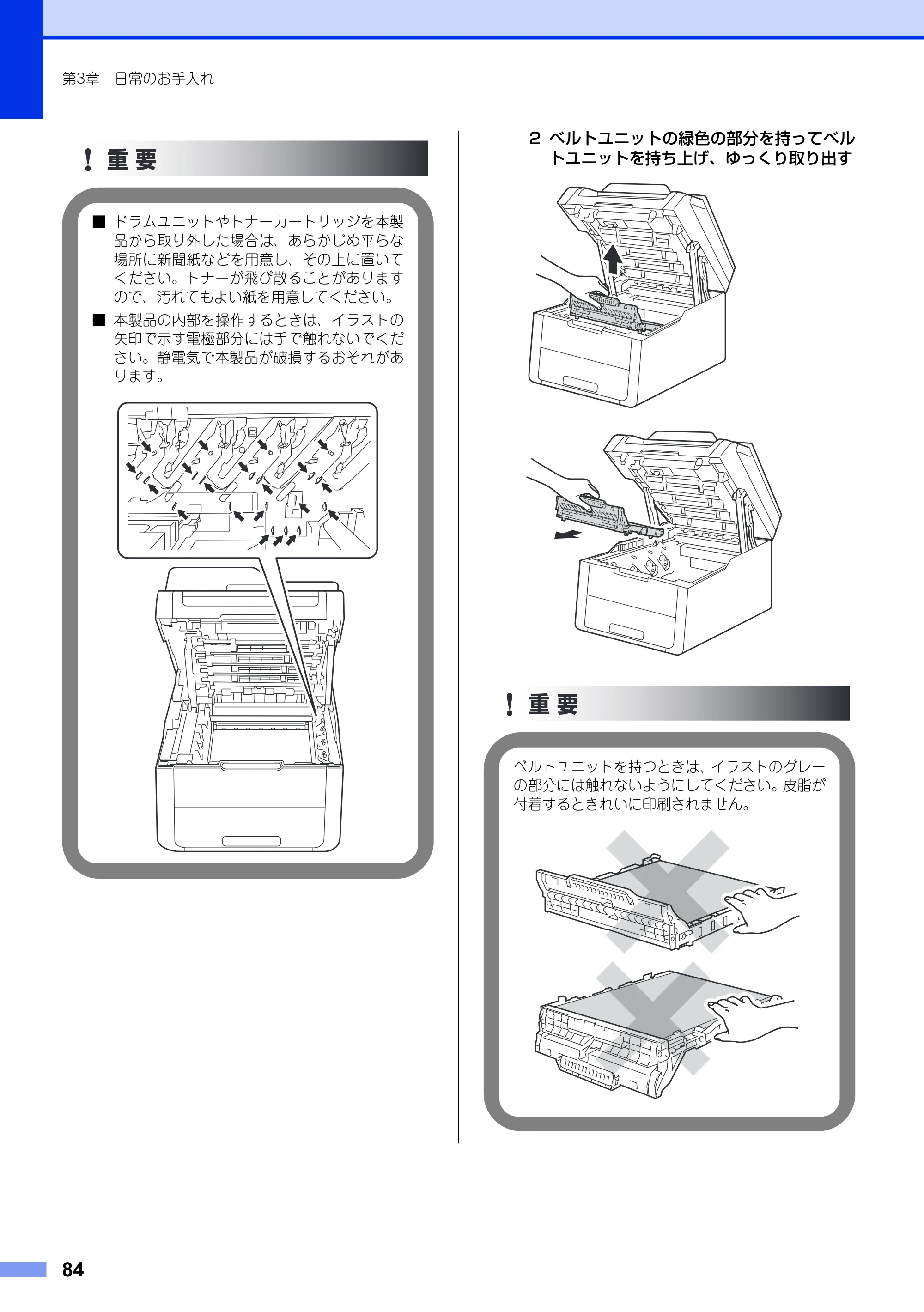 ブラザー DCP-9020CDW ユーザーズガイド ～基本編～ — 原本ページ — 84ページ