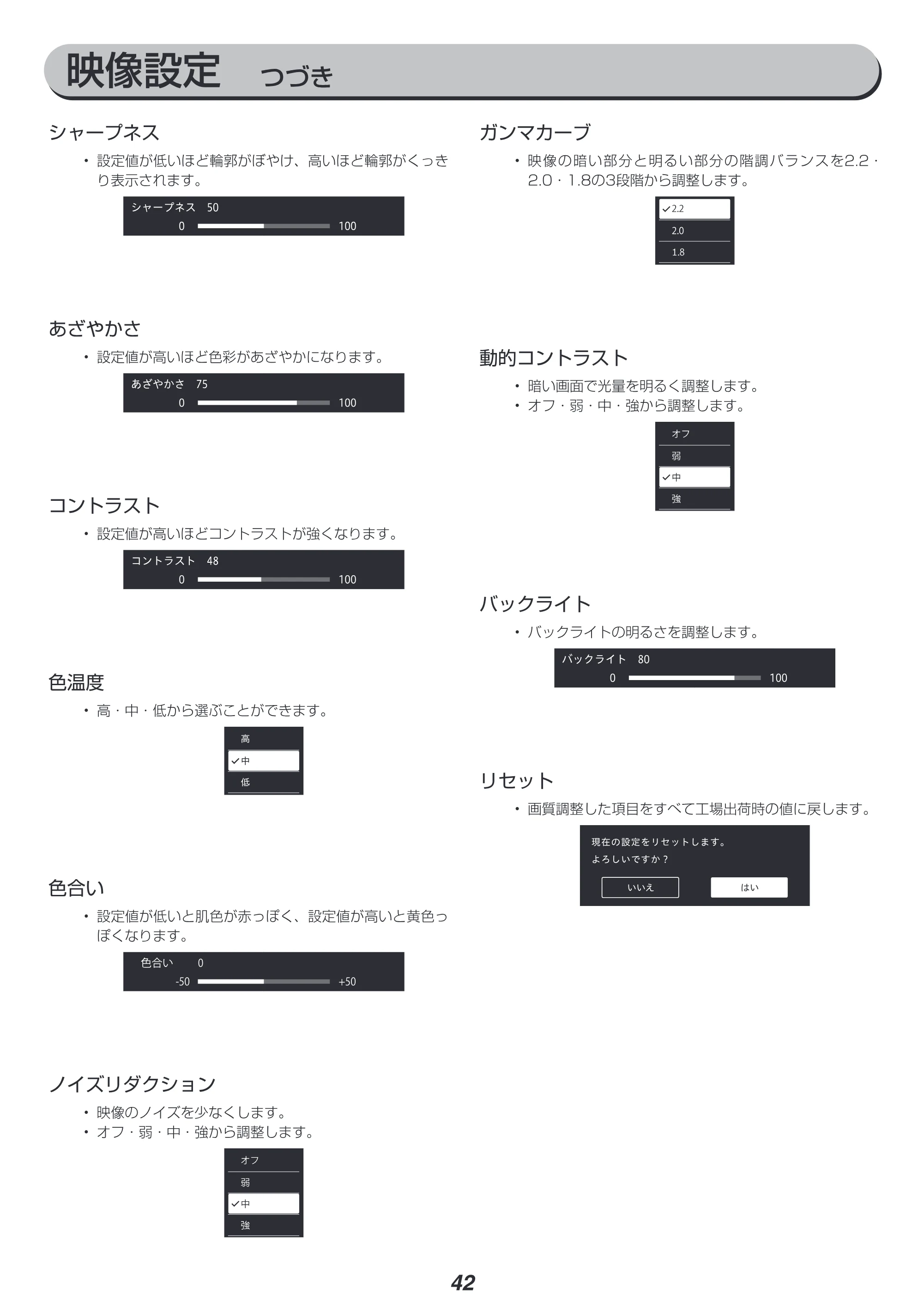 アイリスオーヤマ XUC35 取扱説明書 — 原本ページ — 42ページ