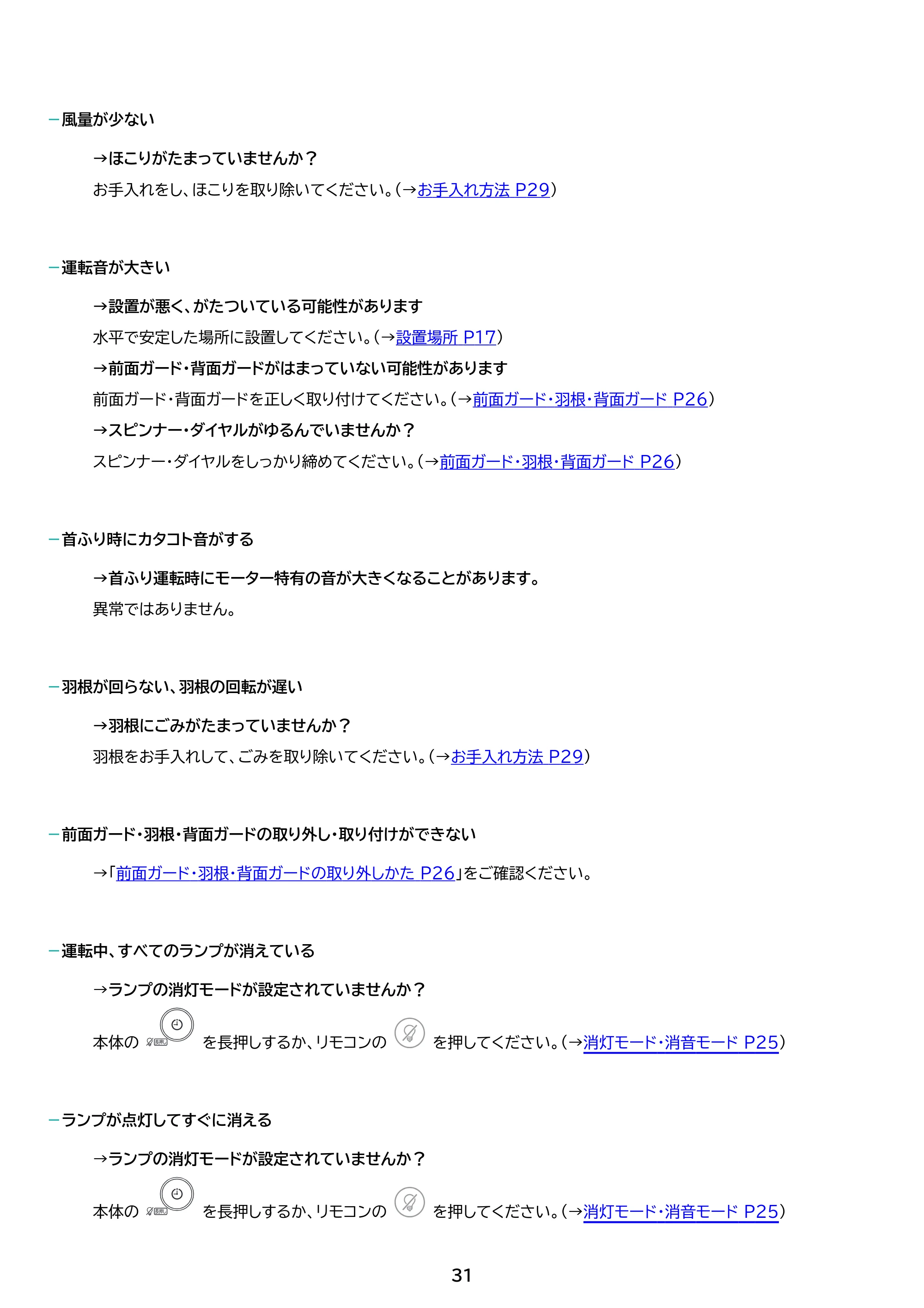 アイリスオーヤマ PCF-MKC15EC 取扱説明書 — 原本ページ — 31ページ