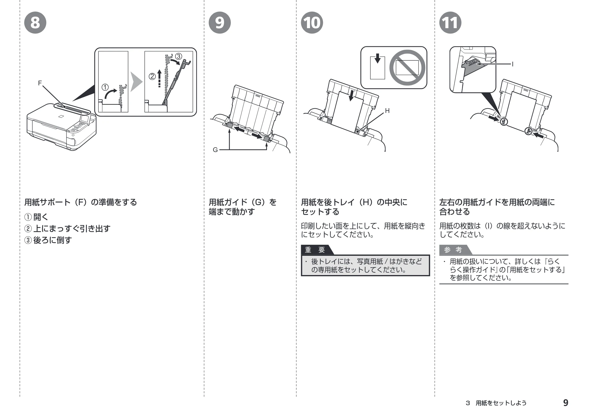 キヤノン PIXUS MG5130 かんたんスタートガイド (PDF形式/3.74Mバイト) — 原本ページ — 11ページ