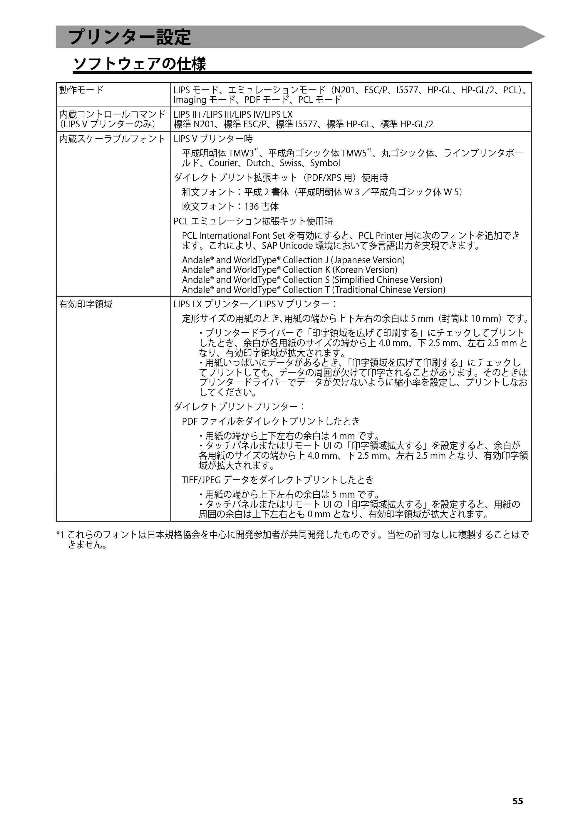 キヤノン imageRUNNER ADVANCE C5255F/C5255F-R/C5255/C5250F/C5250/C5240F/C5240F-R/C5240/C5235F/C5235 はじめにお読みください 2014年11月5日更新(PDF:2.36MB) — プリンター設定 — 原本ページ — 57ページ