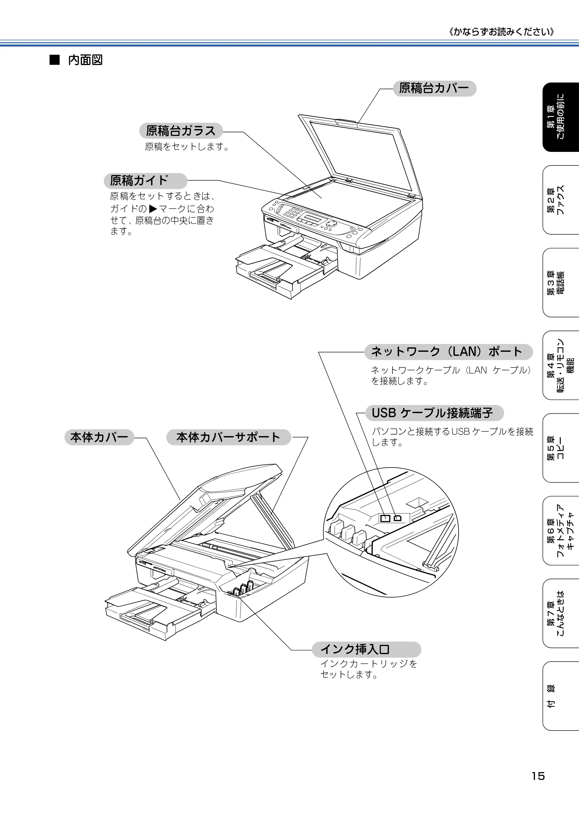 ブラザー MFC-410CN 取扱説明書（本体） — 原本ページ — 16ページ