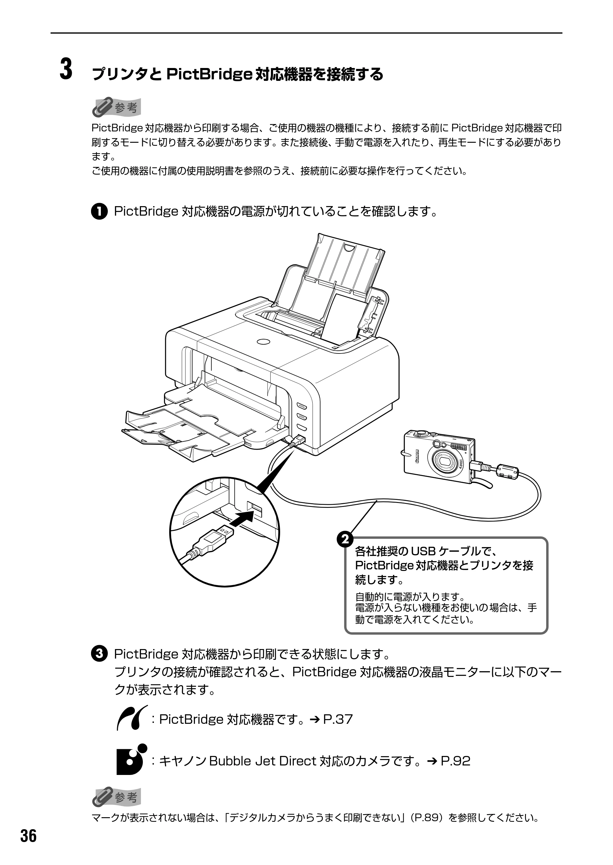 キヤノン PIXUS iP4200 基本操作ガイド （PDF形式／18.35Mバイト） — 原本ページ — 38ページ