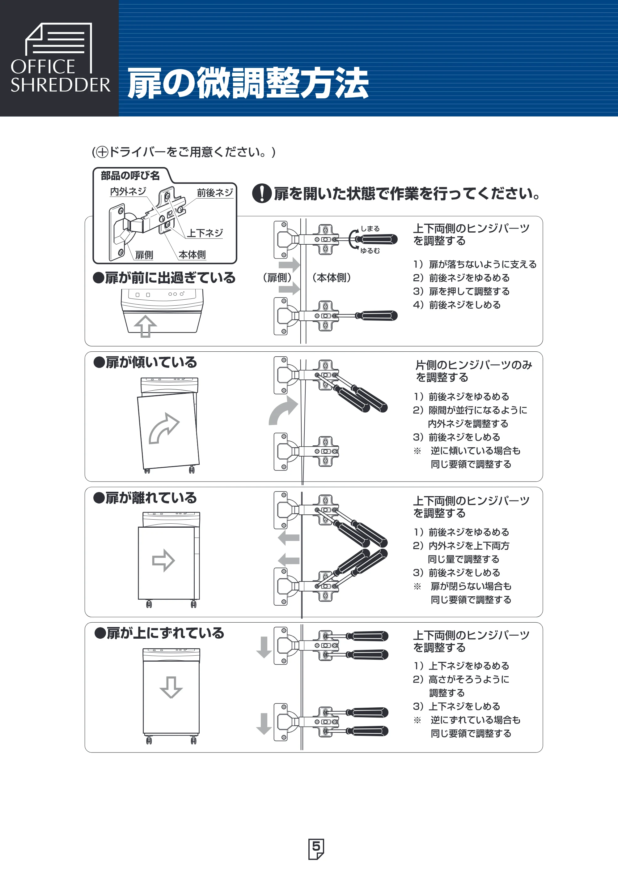 アイリスオーヤマ OF315 取扱説明書 — 原本ページ — 6ページ