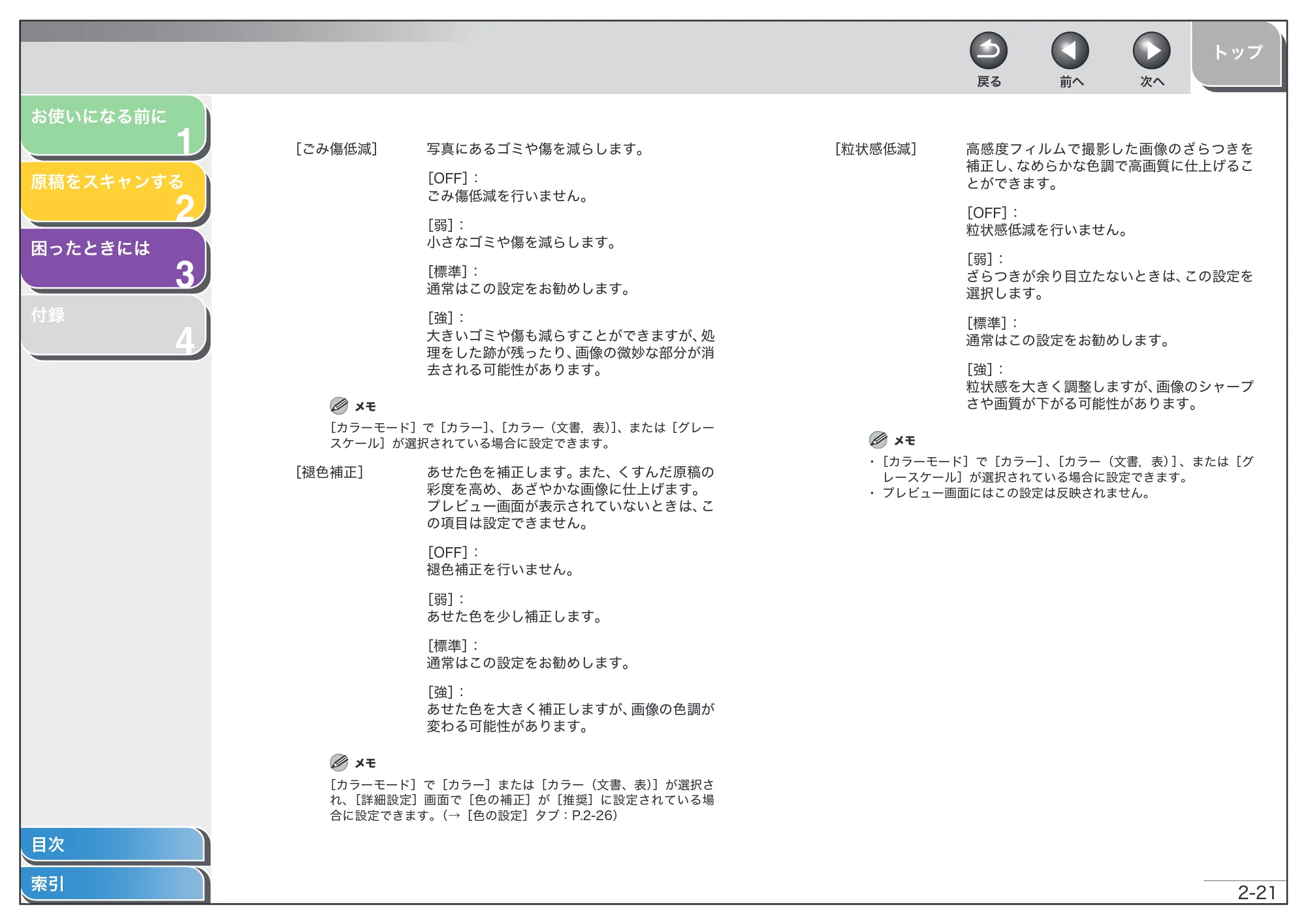キヤノン MF4010 スキャナードライバーガイド (PDF形式/2.32Mバイト) — 原本ページ — 34ページ
