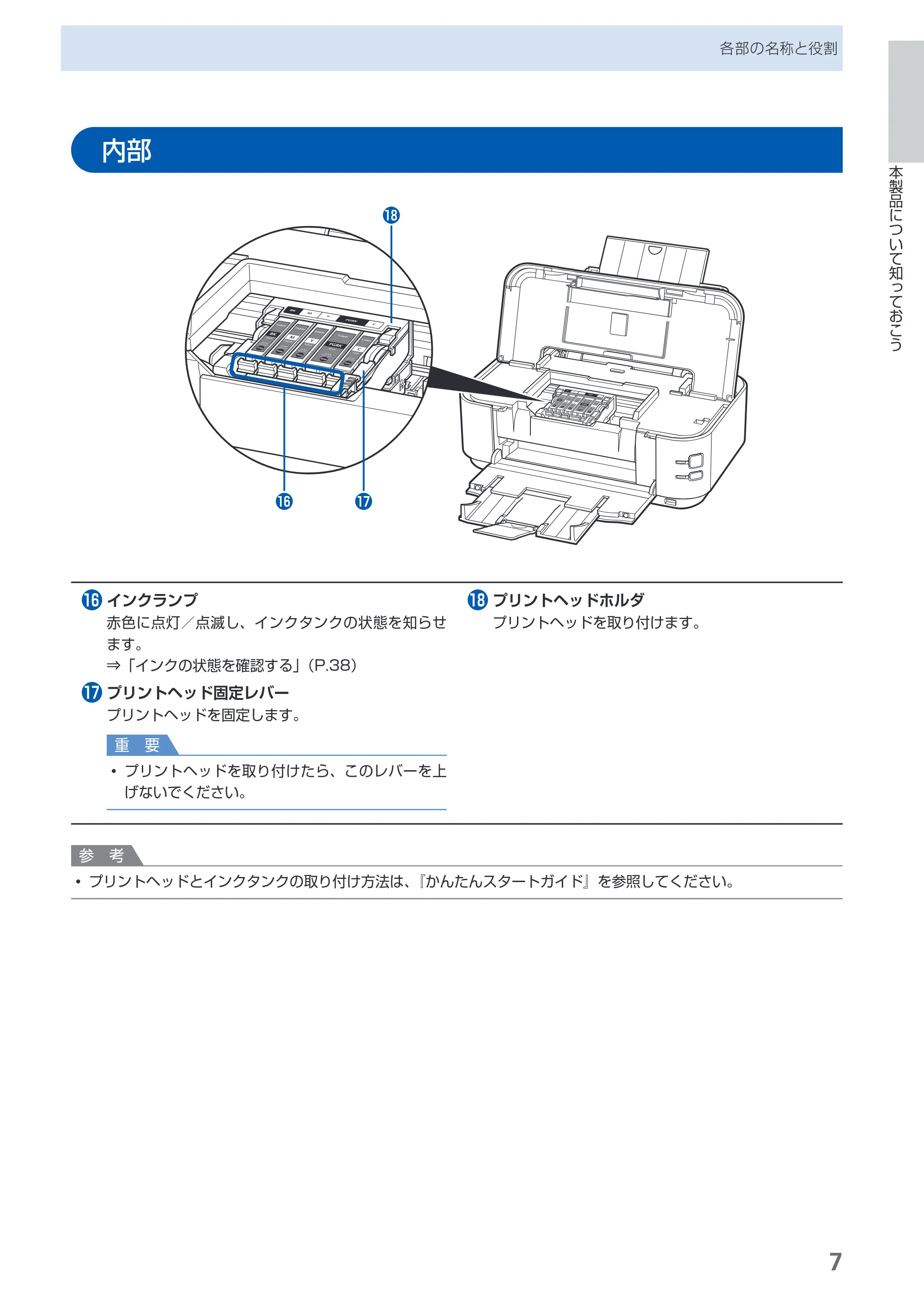 キヤノン PIXUS iP3600 基本操作ガイド （PDF形式／15.65Mバイト） — 内部 — 原本ページ — 9ページ