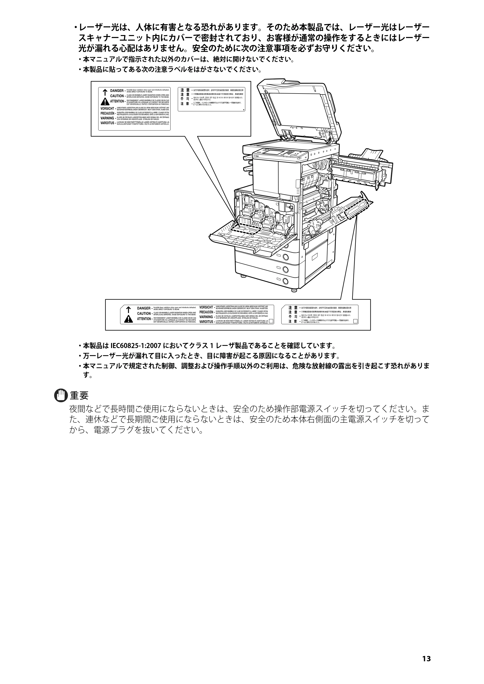 キヤノン imageRUNNER-ADVANCE C2030F/C2030F-R/C2030/C2020F/C2020 はじめにお読みください 2011年3月29日更新 （PDF形式／3.38Mバイト） — 原本ページ — 15ページ