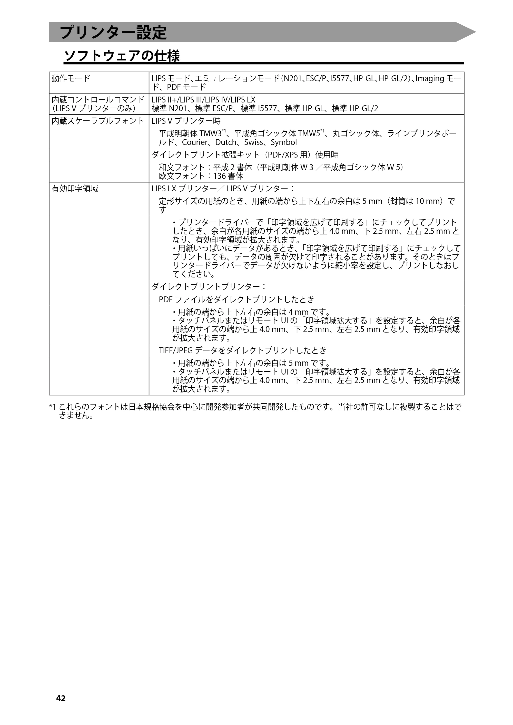 キヤノン imageRUNNER-ADVANCE C2218F-V はじめにお読みください 2015年1月22日更新(PDF:3.57MB) — プリンター設定 — 原本ページ — 44ページ