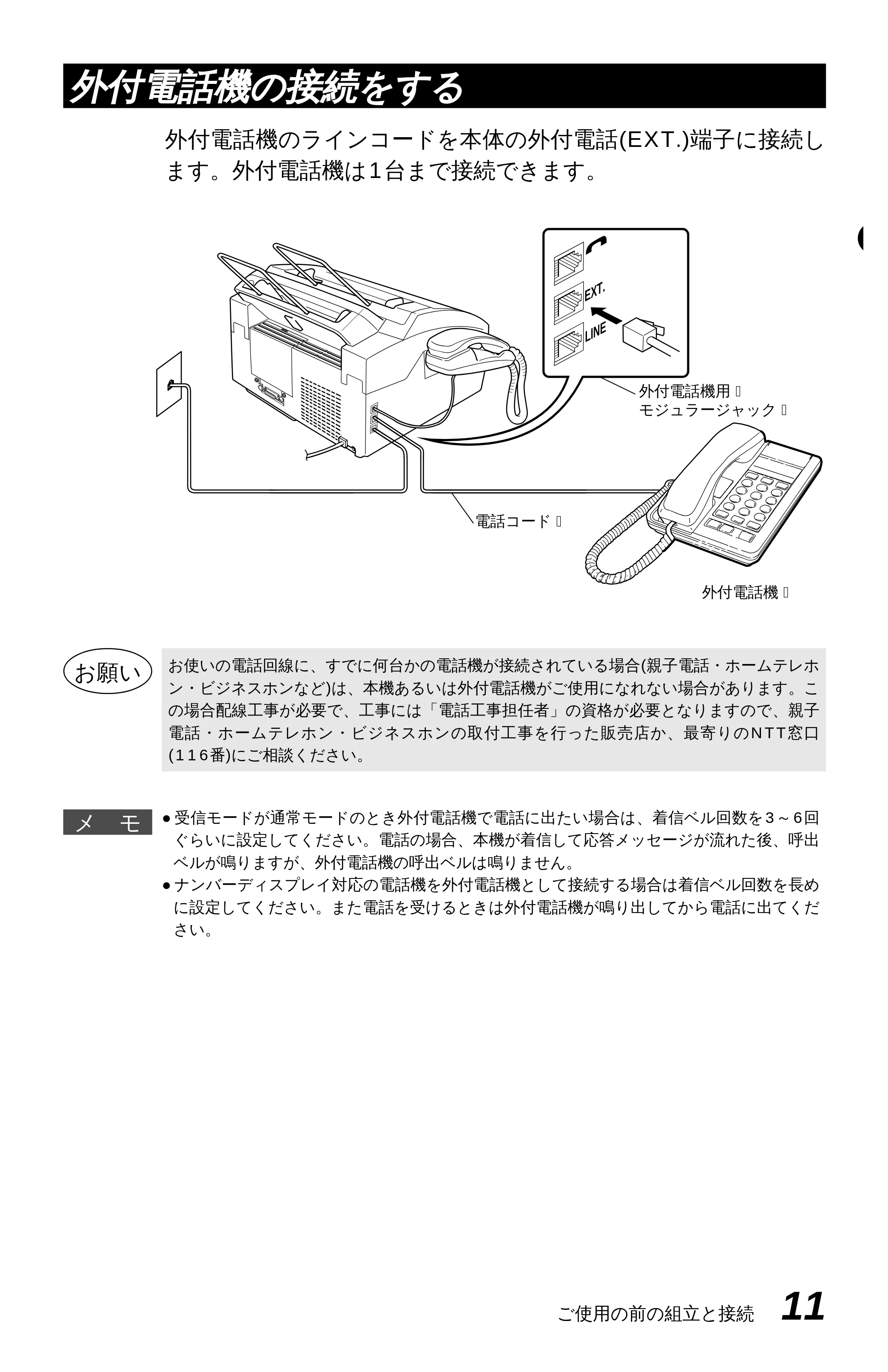 ブラザー MFC-4350J かんたん設置ガイド — 原本ページ — 21ページ