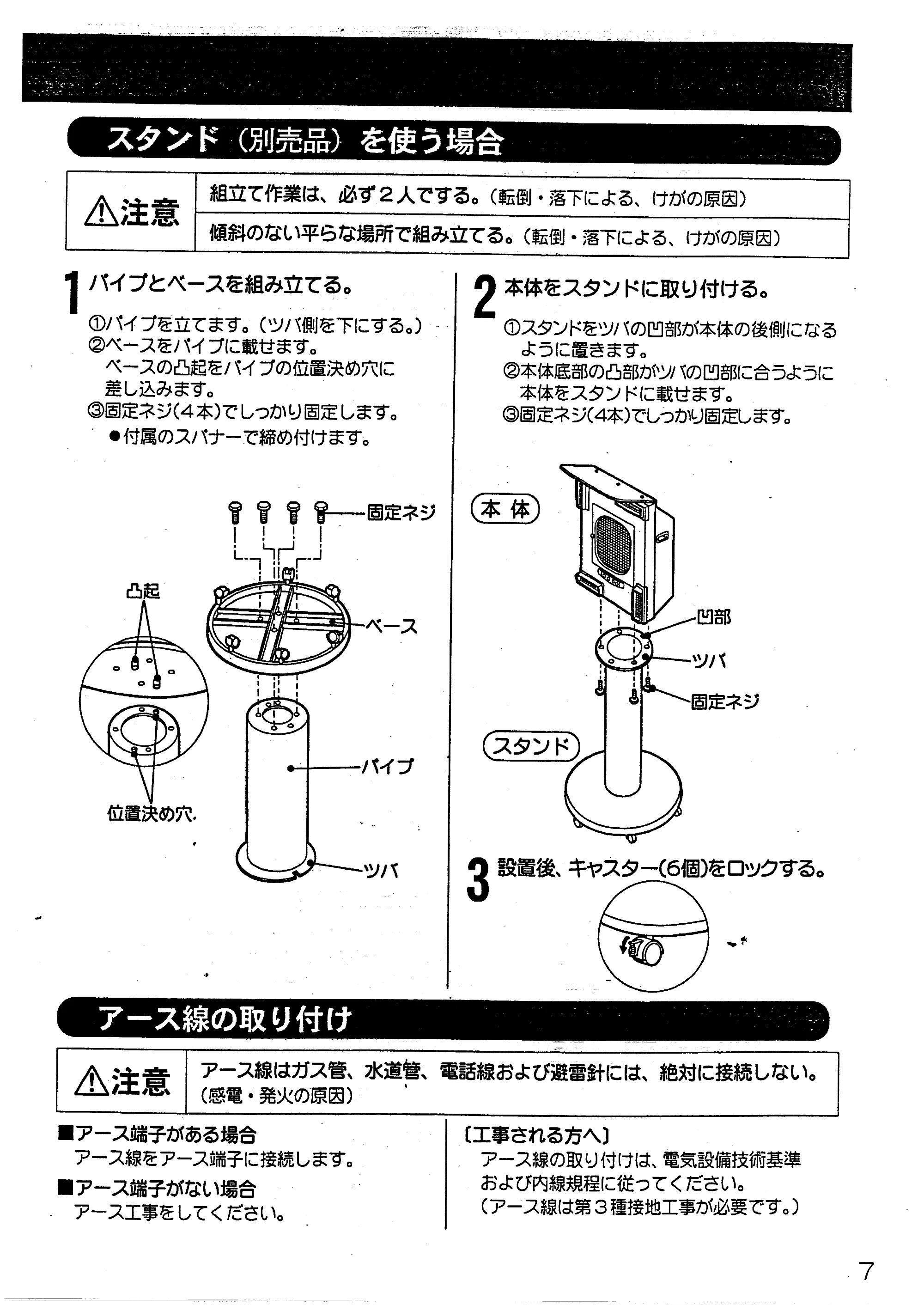 日立 PZ-G400 取扱説明書 — 原本ページ — 7ページ