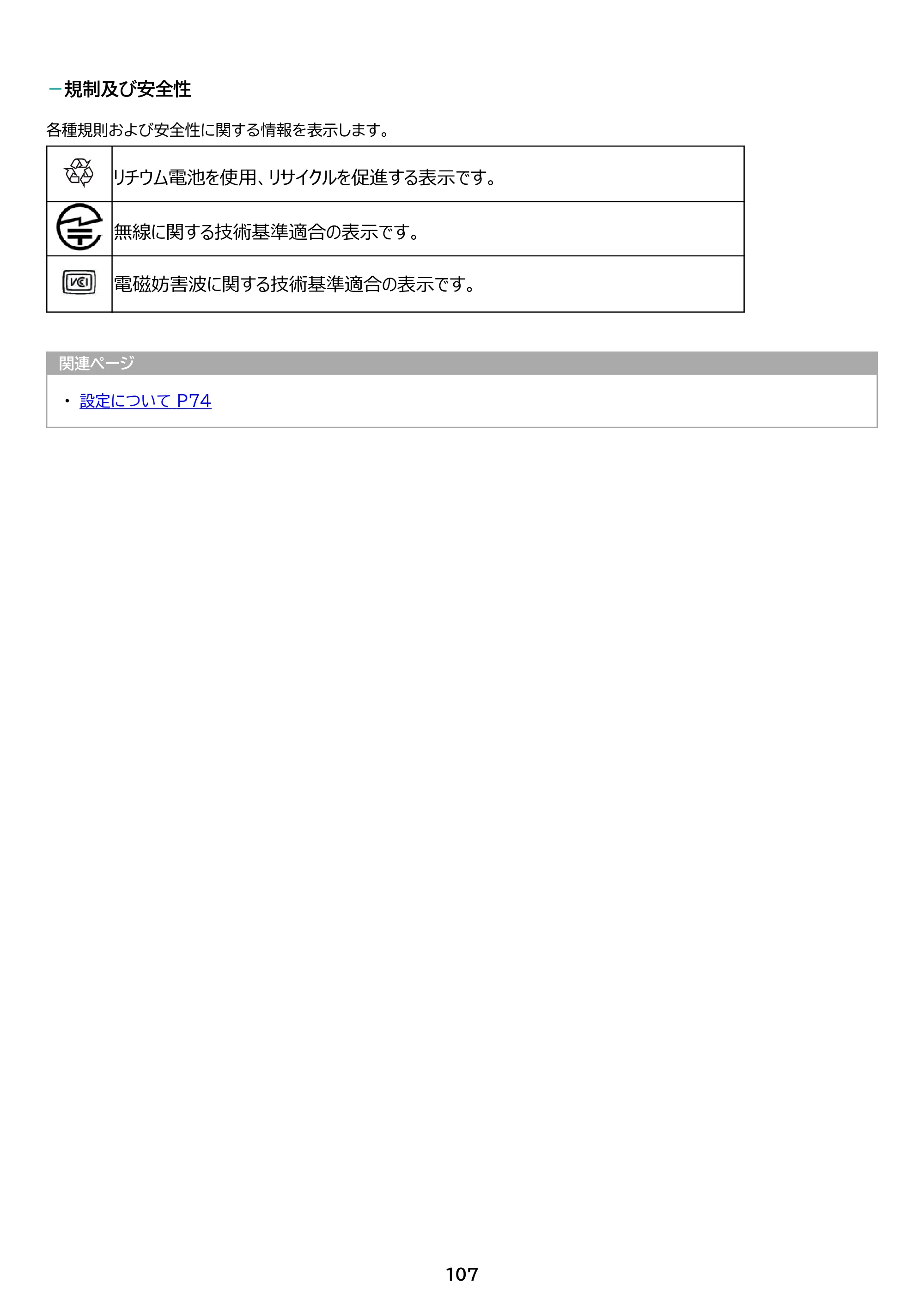 アイリスオーヤマ TE10D1M64-KV1B 取扱説明書 — 原本ページ — 107ページ