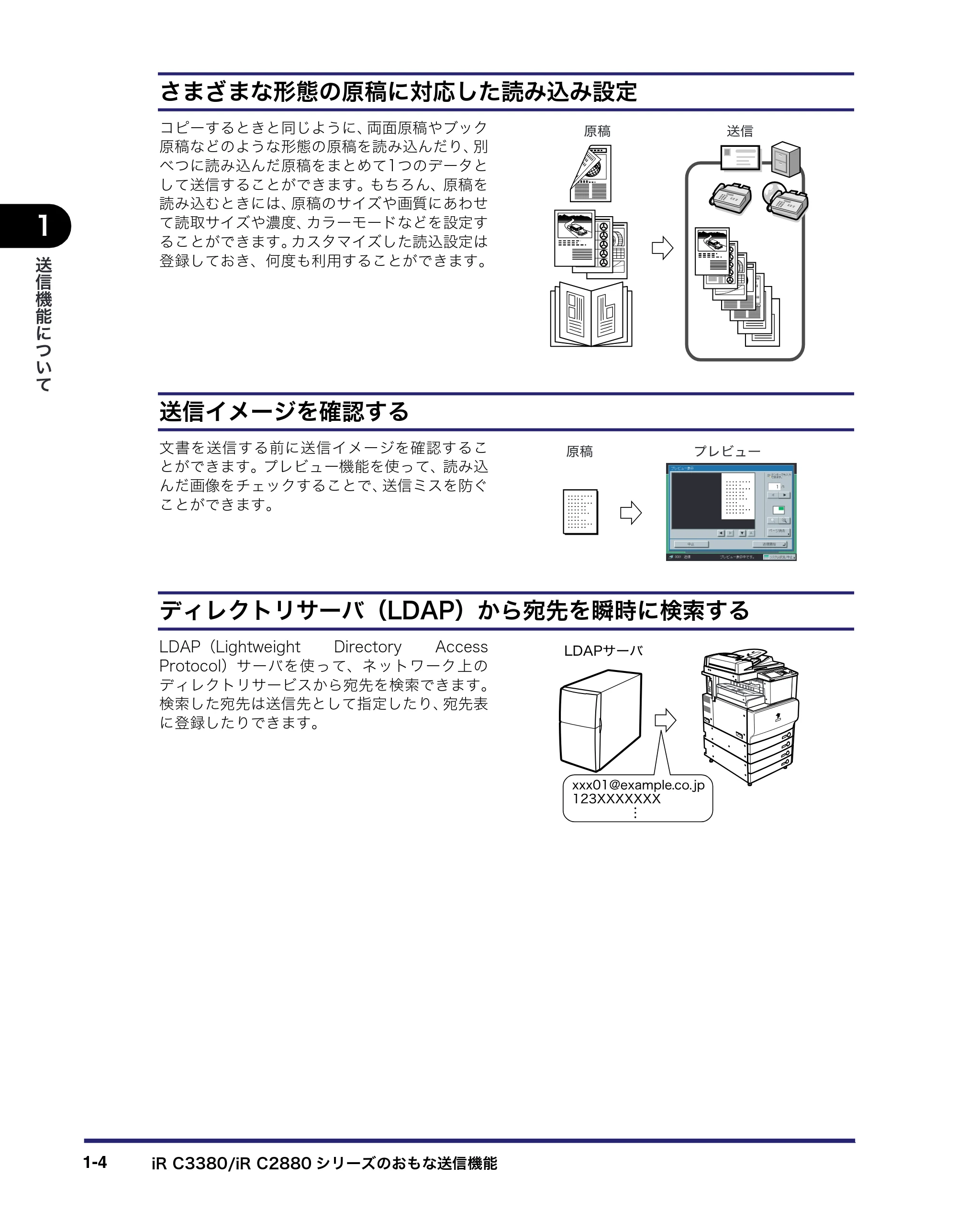 キヤノン iR C3380/C3380F/C2880/C2880F 送信/ファクスガイド (PDF形式/26.18Mバイト) — 原本ページ — 22ページ
