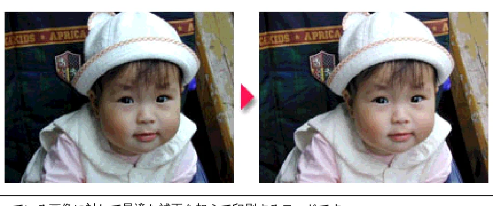 エプソン CC-600PX ユーザーズガイド for Macintosh — 写真を自動補正して印刷(オートフォトファイン!5)34 — 図版 34-2 — 34ページ