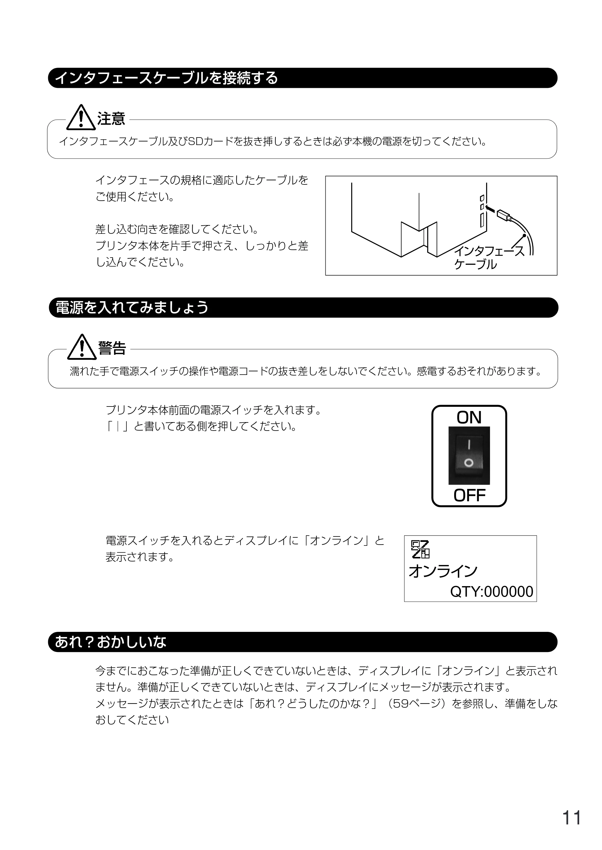 サトー GN412T 取扱説明書(第5版) — 原本ページ — 12ページ