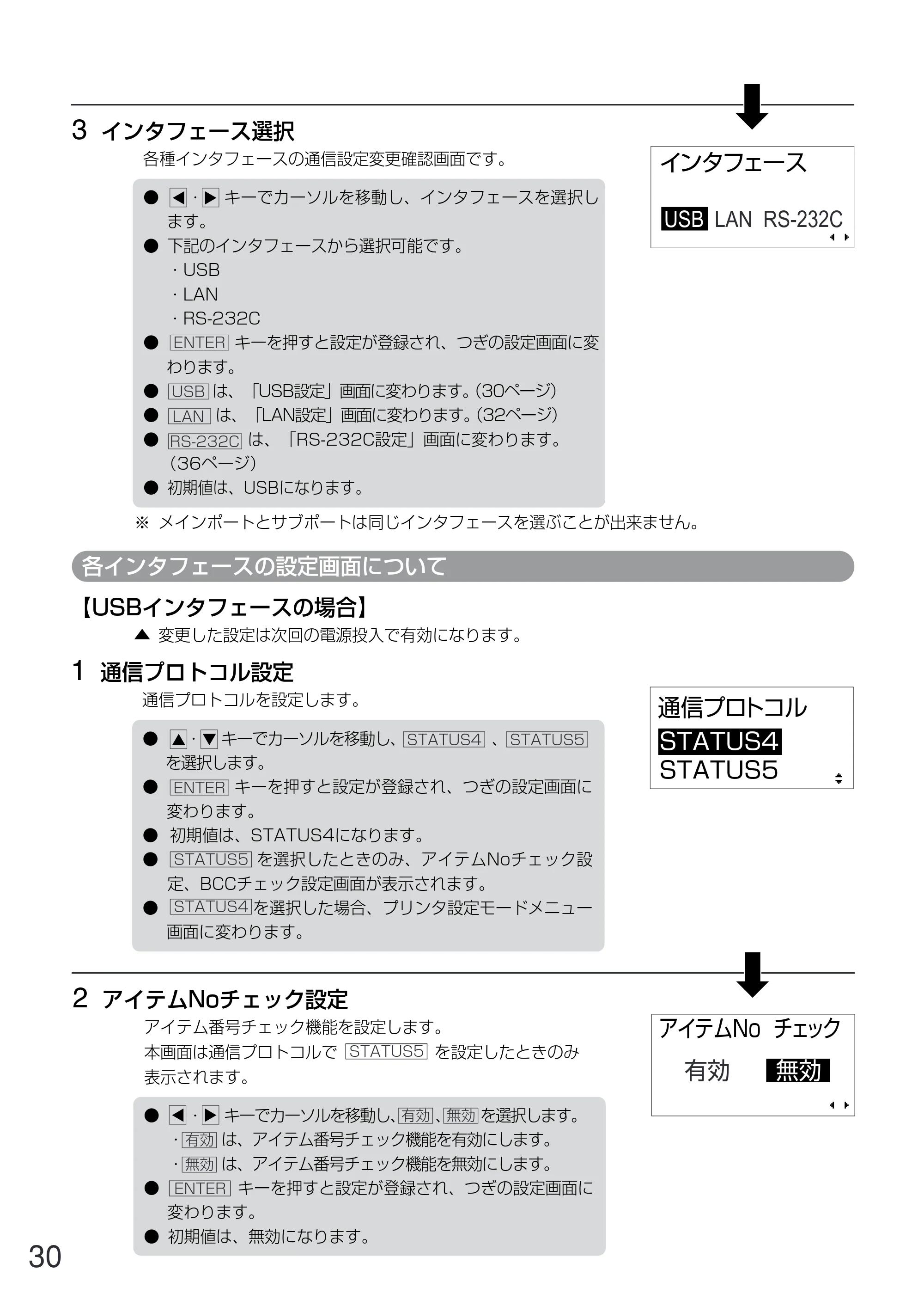 サトー GN412T 取扱説明書（第5版） — 原本ページ — 31ページ