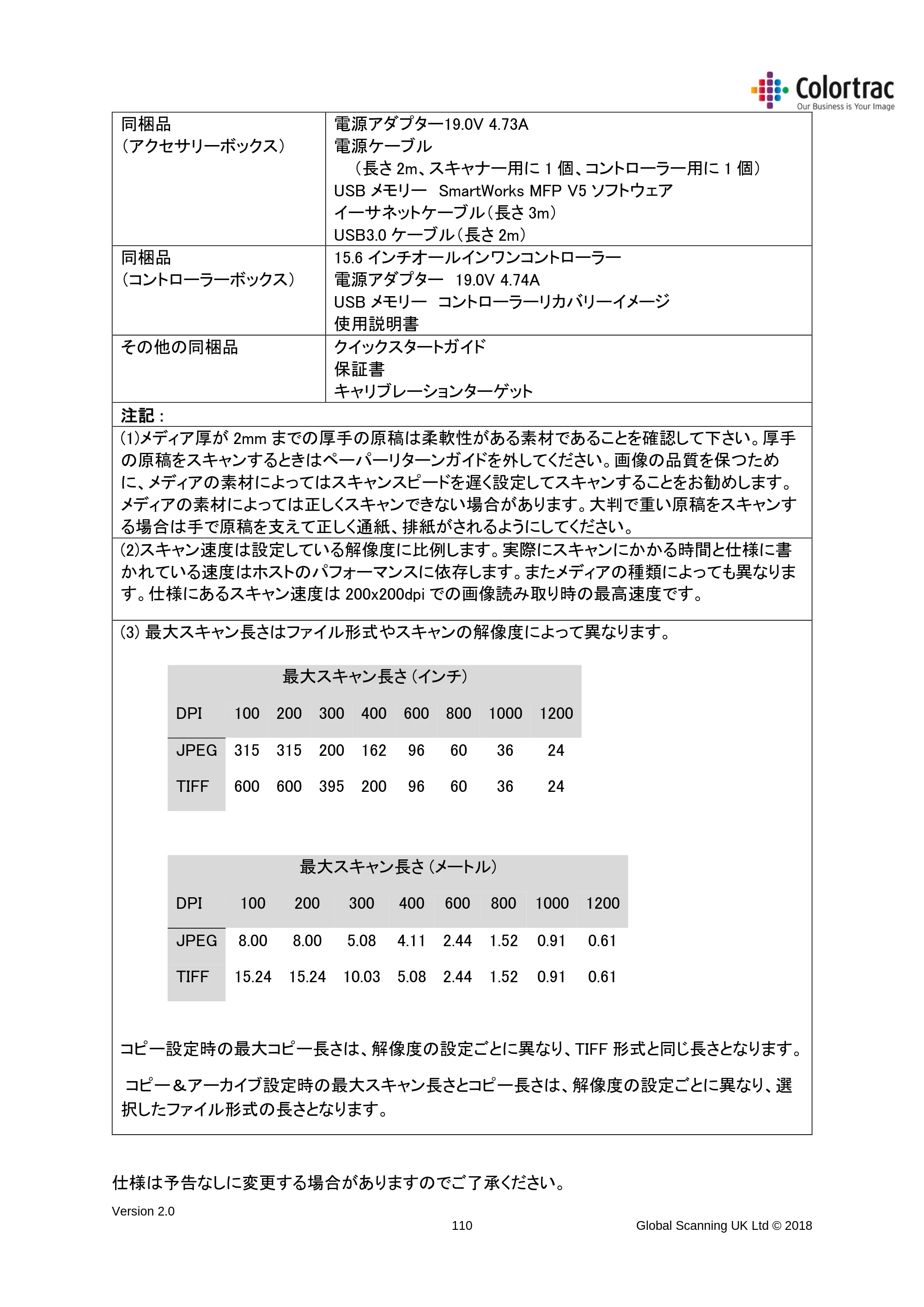 キヤノン TX-2000/TX-3000/TX-4000/TX-2000 MFP/TX-3000 MFP/TX-4000 MFP SmartWorks MFP5（ver.5.3用）取扱説明書 2019年8月22日掲載 （PDF形式／8.12Mバイト） — 原本ページ — 110ページ