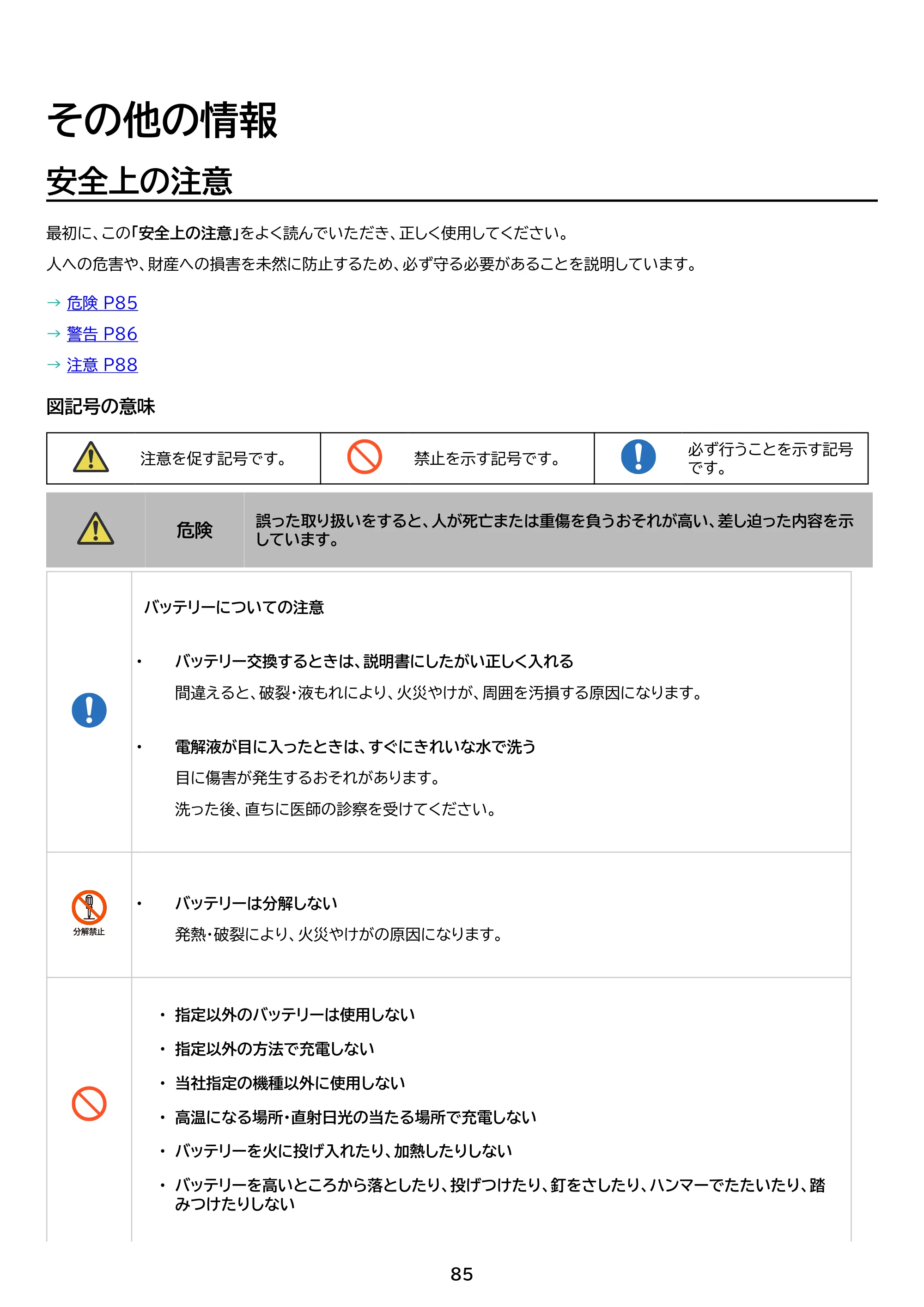 アイリスオーヤマ SCD-S1P 取扱説明書 — 原本ページ — 85ページ