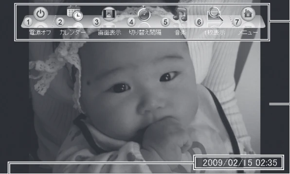 日立 HPF-A7 取扱説明書 — 画像を表示する — 図版 30-1 — 30ページ