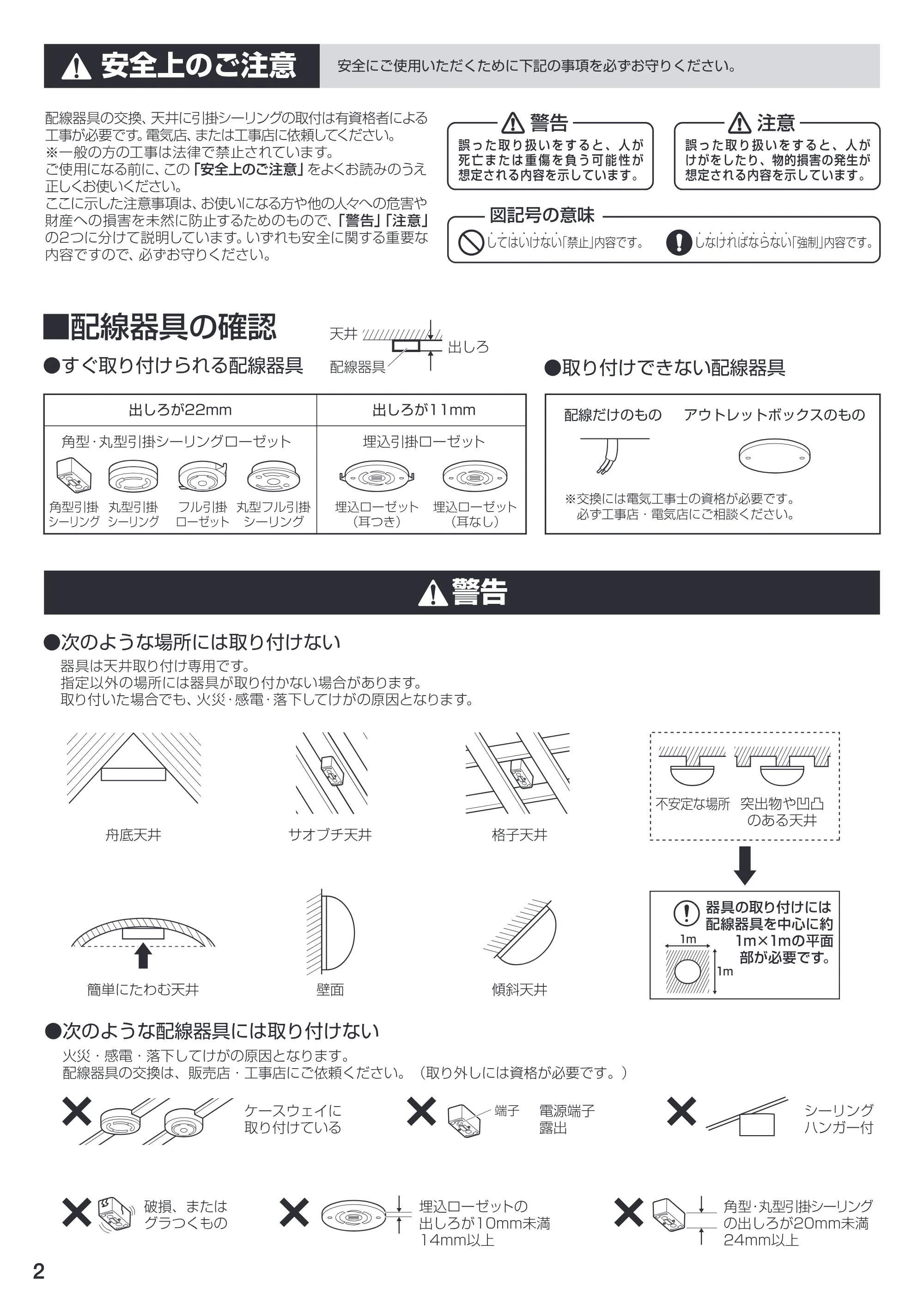 アイリスオーヤマ CL8DL-USL1 取扱説明書 — 原本ページ — 2ページ
