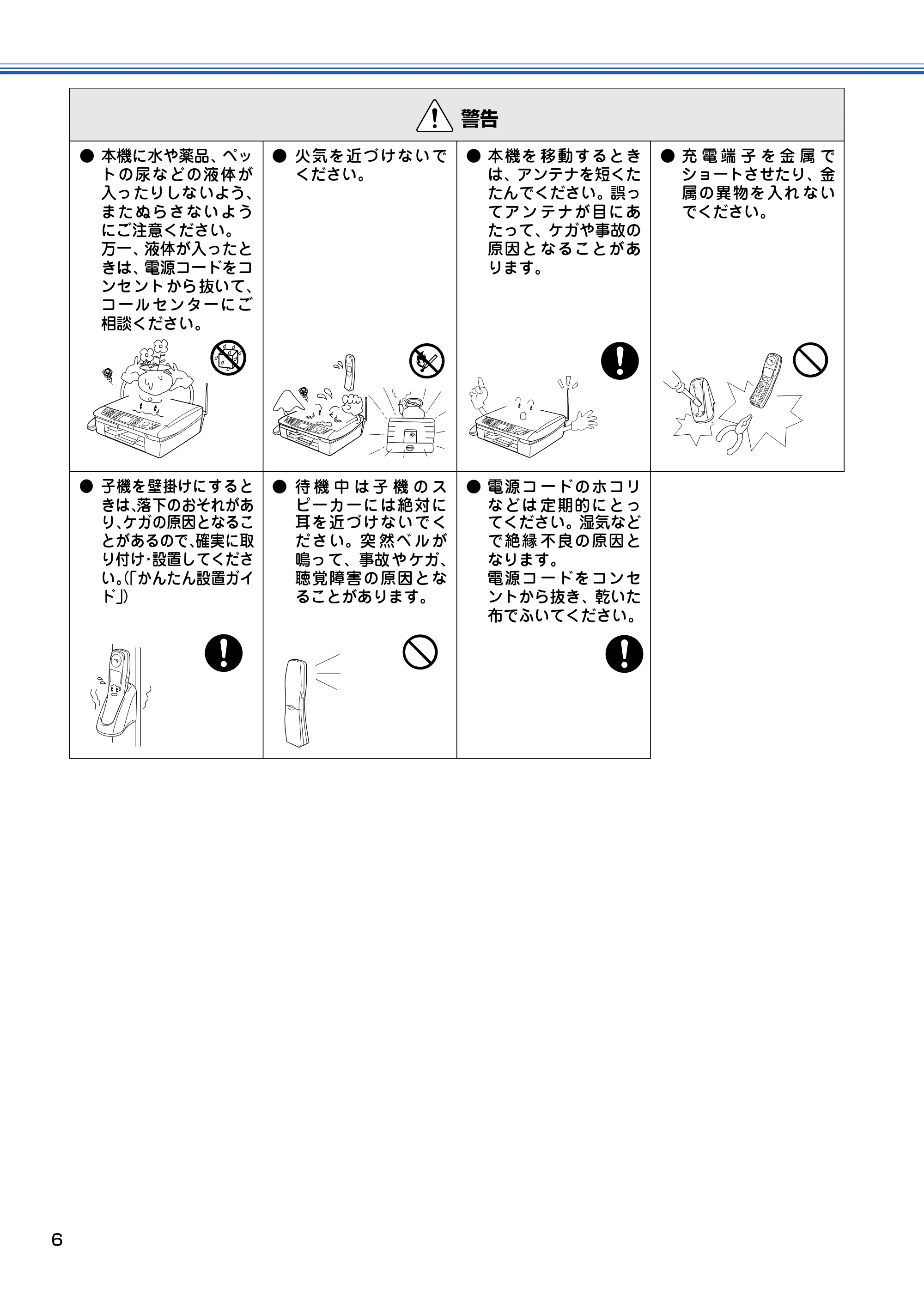 ブラザー MFC-830CLN / MFC-830CLWN / MFC-840CLN 取扱説明書(本体) — 原本ページ — 7ページ