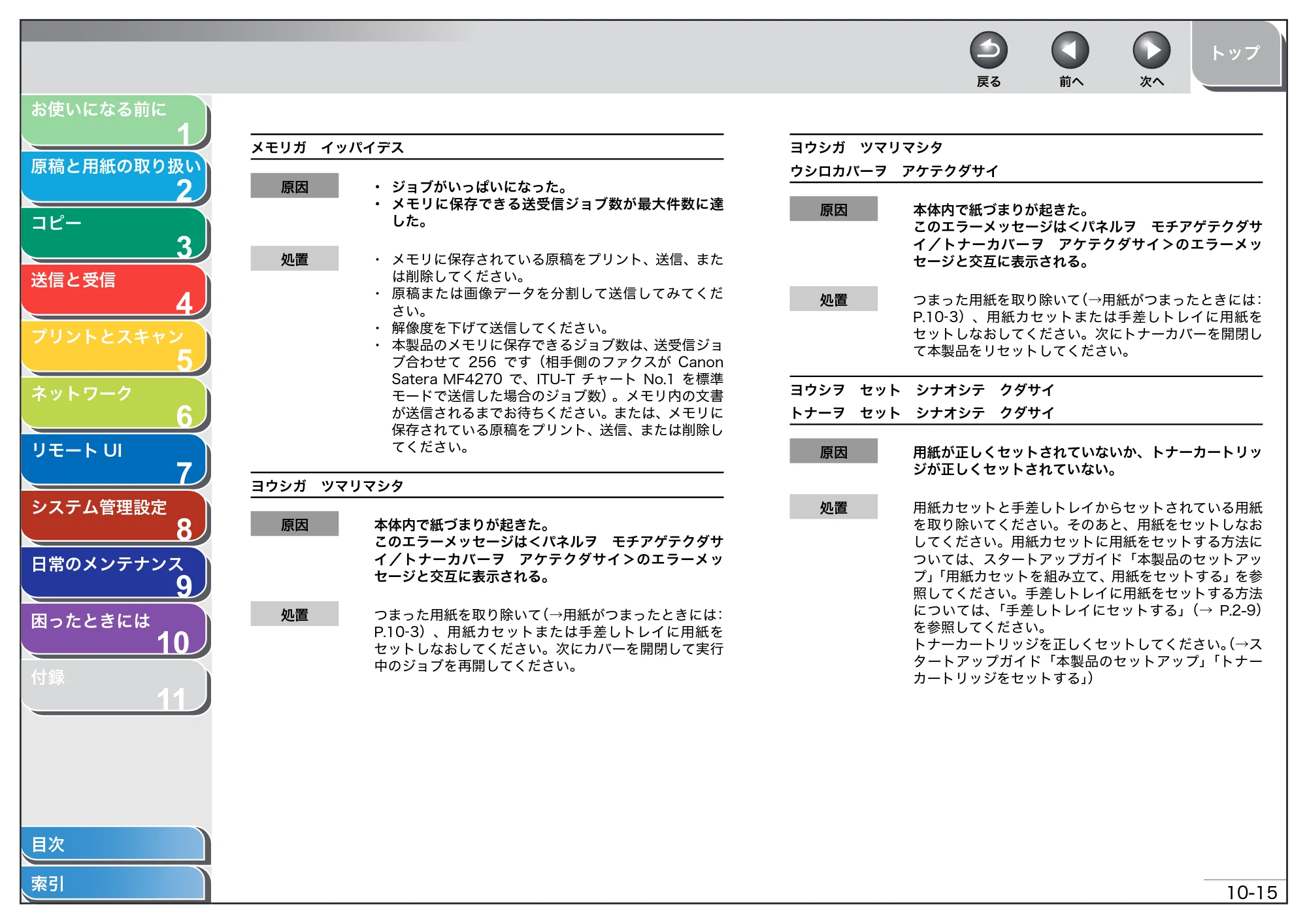 キヤノン MF4270 操作ガイド（総合編） （PDF形式／11.49Mバイト） — 原本ページ — 159ページ