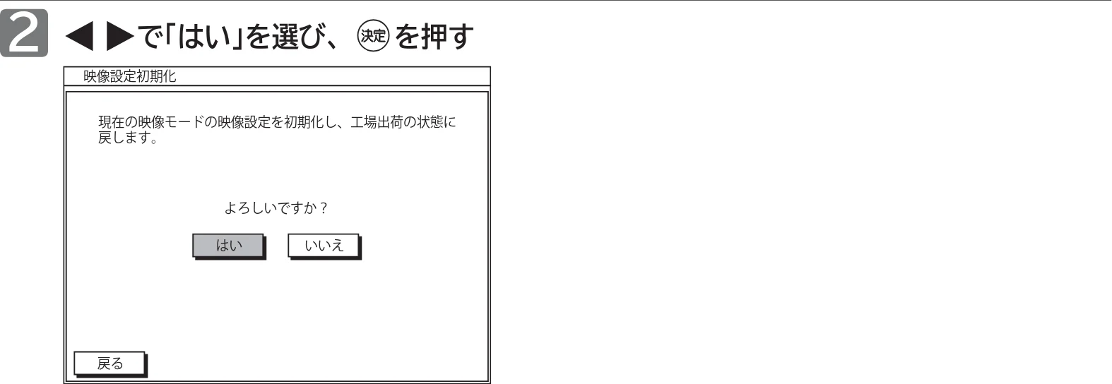 日立 L43-GP35 / L32-GP35 取扱説明書 — 映像設定をする(つづき) — 図版 128-1 — 128ページ
