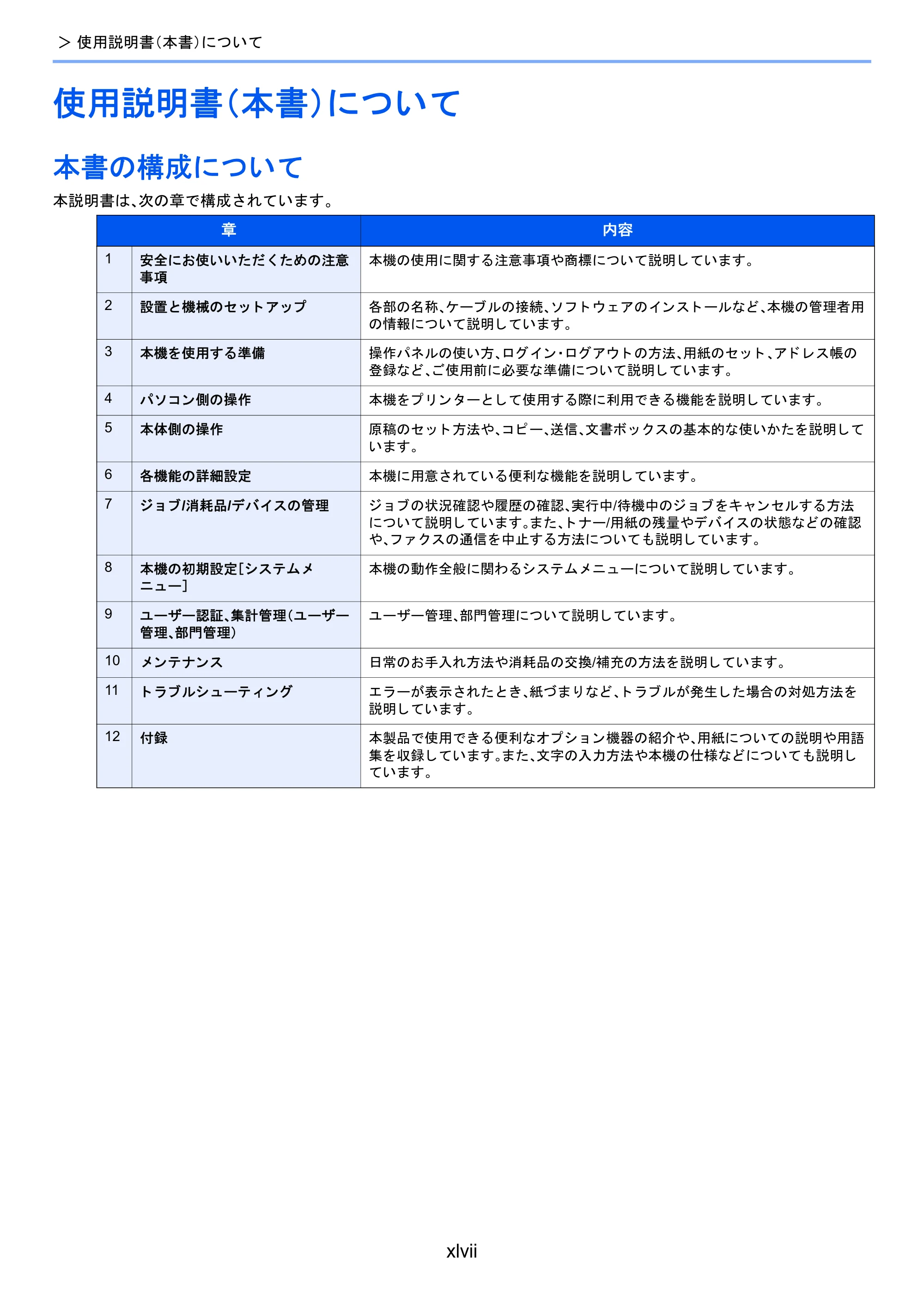京セラ TASKalfa 2510i/2510i+ / TASKalfa 2520i/2520i+ TASKalfa 2520i/2520i+/2510i/2510i+ 使用説明書 — 使用説明書(本書)について — 原本ページ — 49ページ