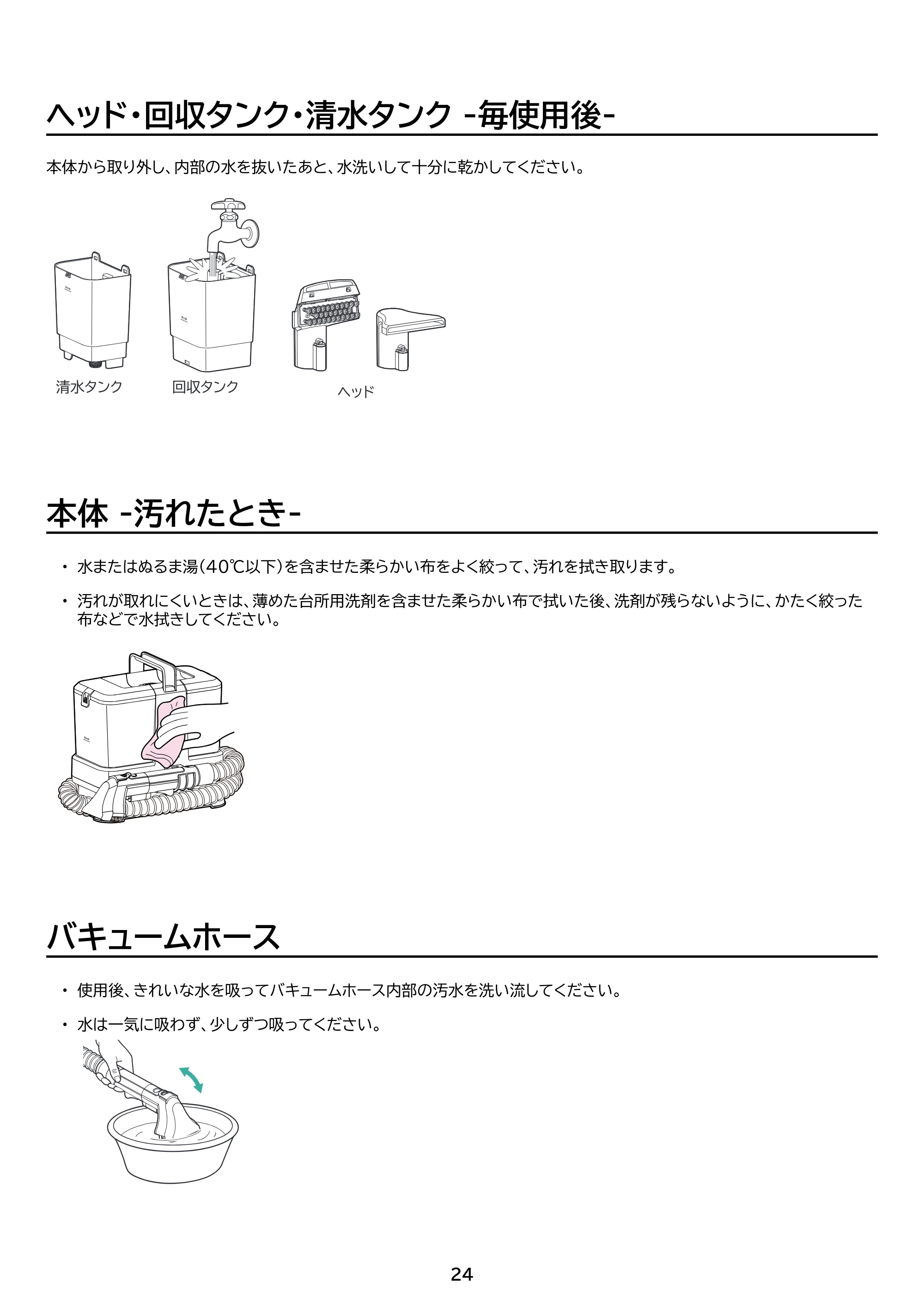 アイリスオーヤマ RNSP-P500 取扱説明書 — 原本ページ — 24ページ