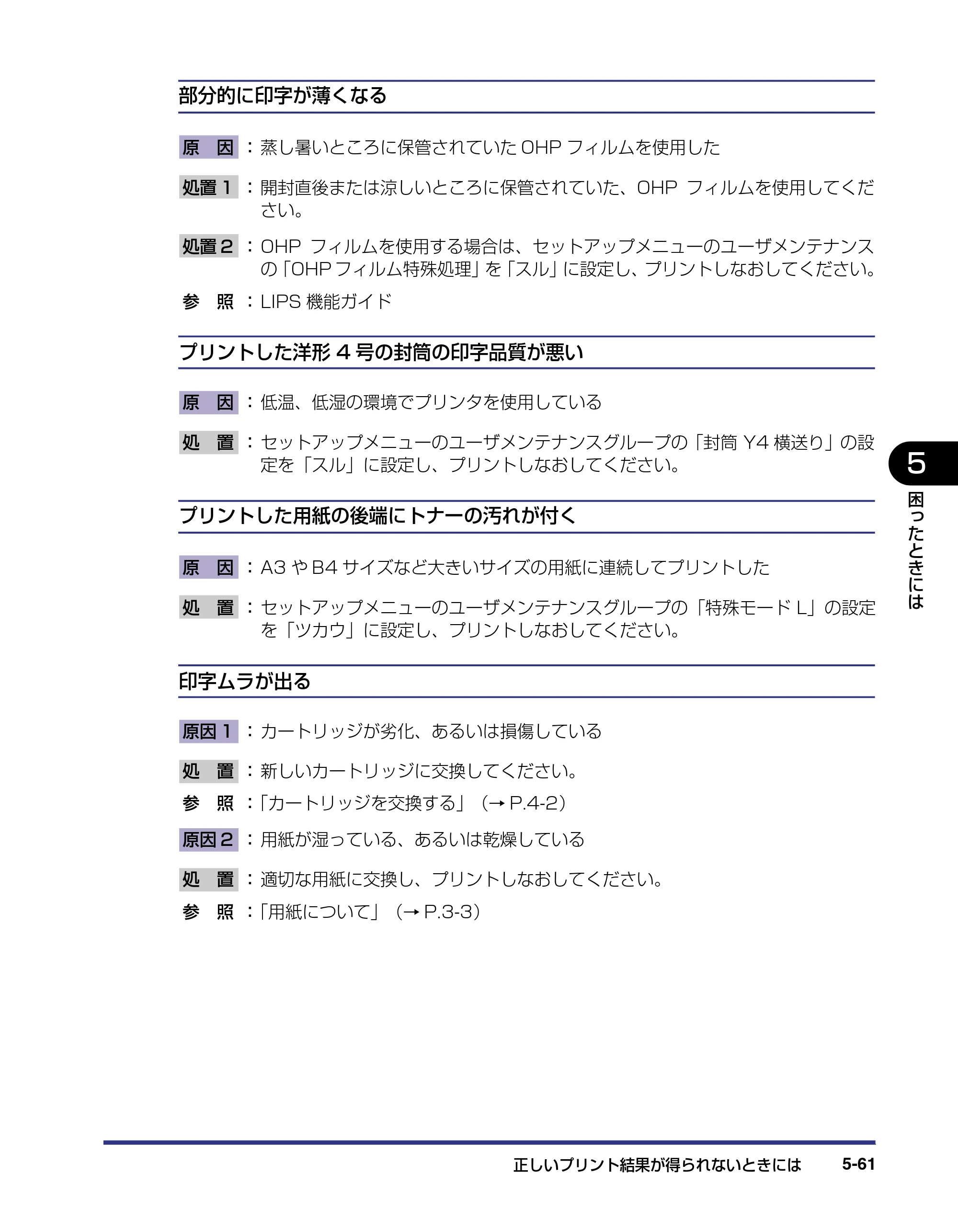 キヤノン LBP-2810 ユーザーズガイド （PDF形式／8.06Mバイト） — 原本ページ — 258ページ