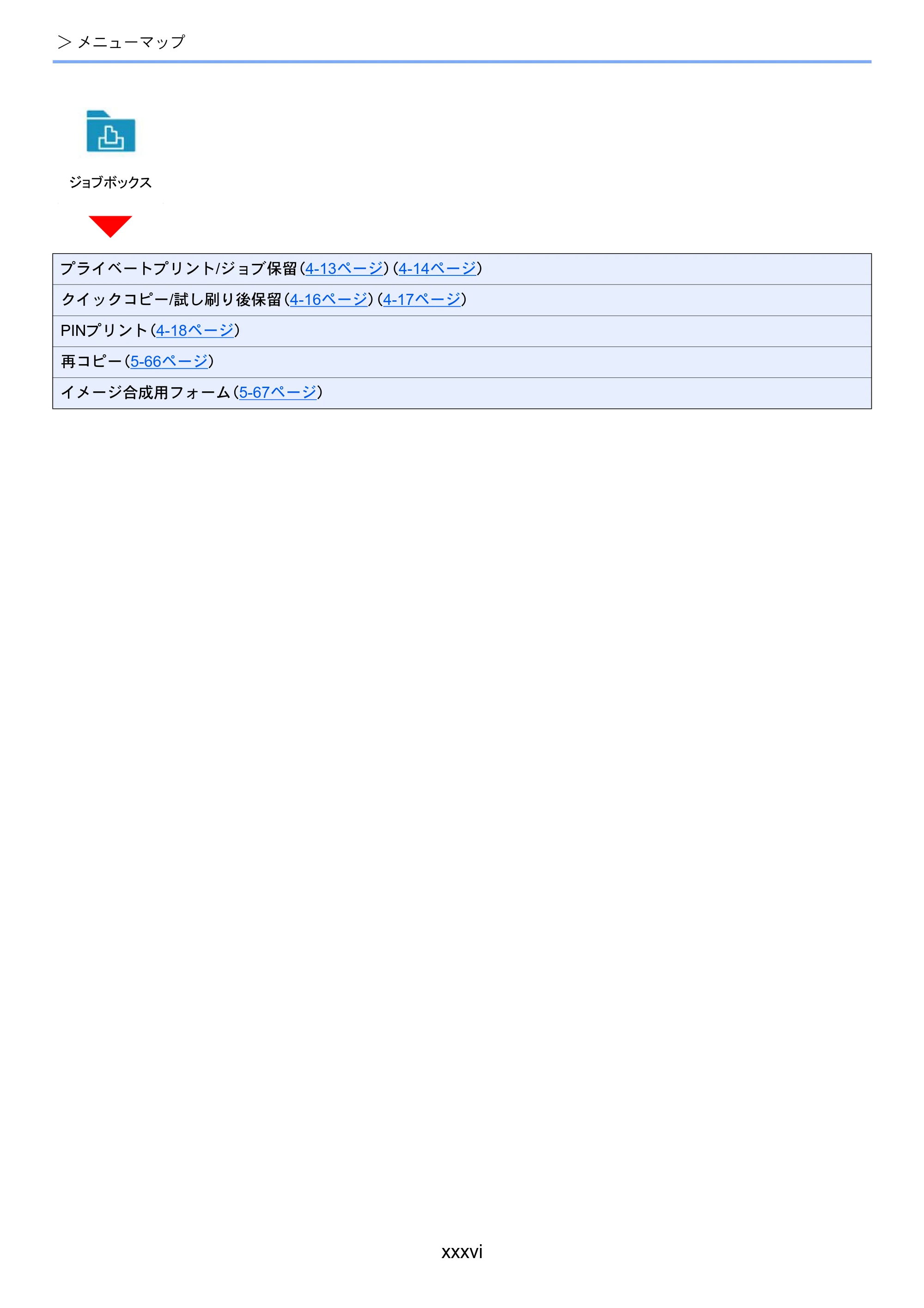 京セラ TASKalfa MZ3200i / TASKalfa MZ4000i TASKalfa MZ4000i/MZ3200i 使用説明書 — 原本ページ — 38ページ