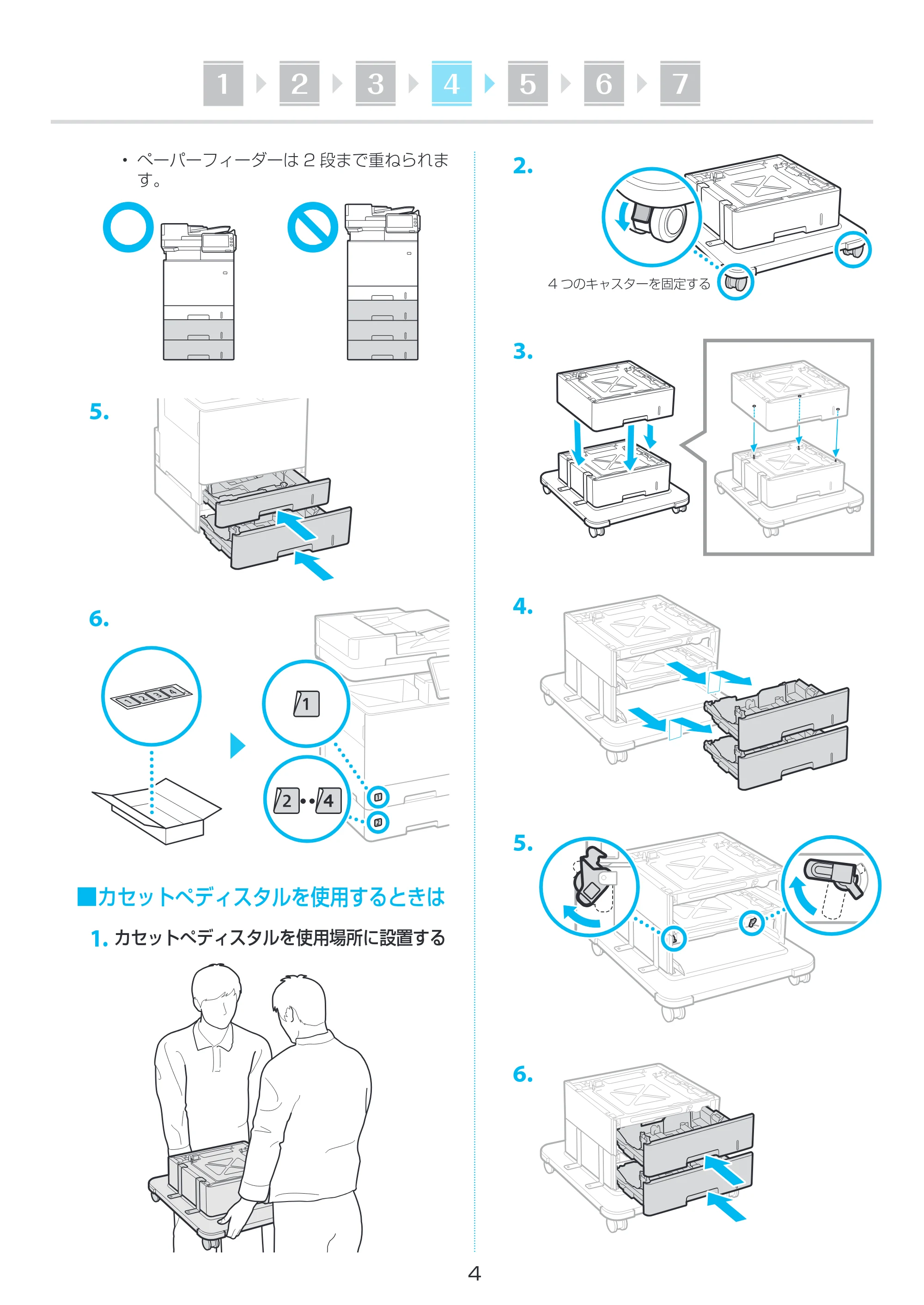 キヤノン MF832Cdw セットアップガイド 2021年12月2日更新（PDF：2.58MB） — 原本ページ — 4ページ