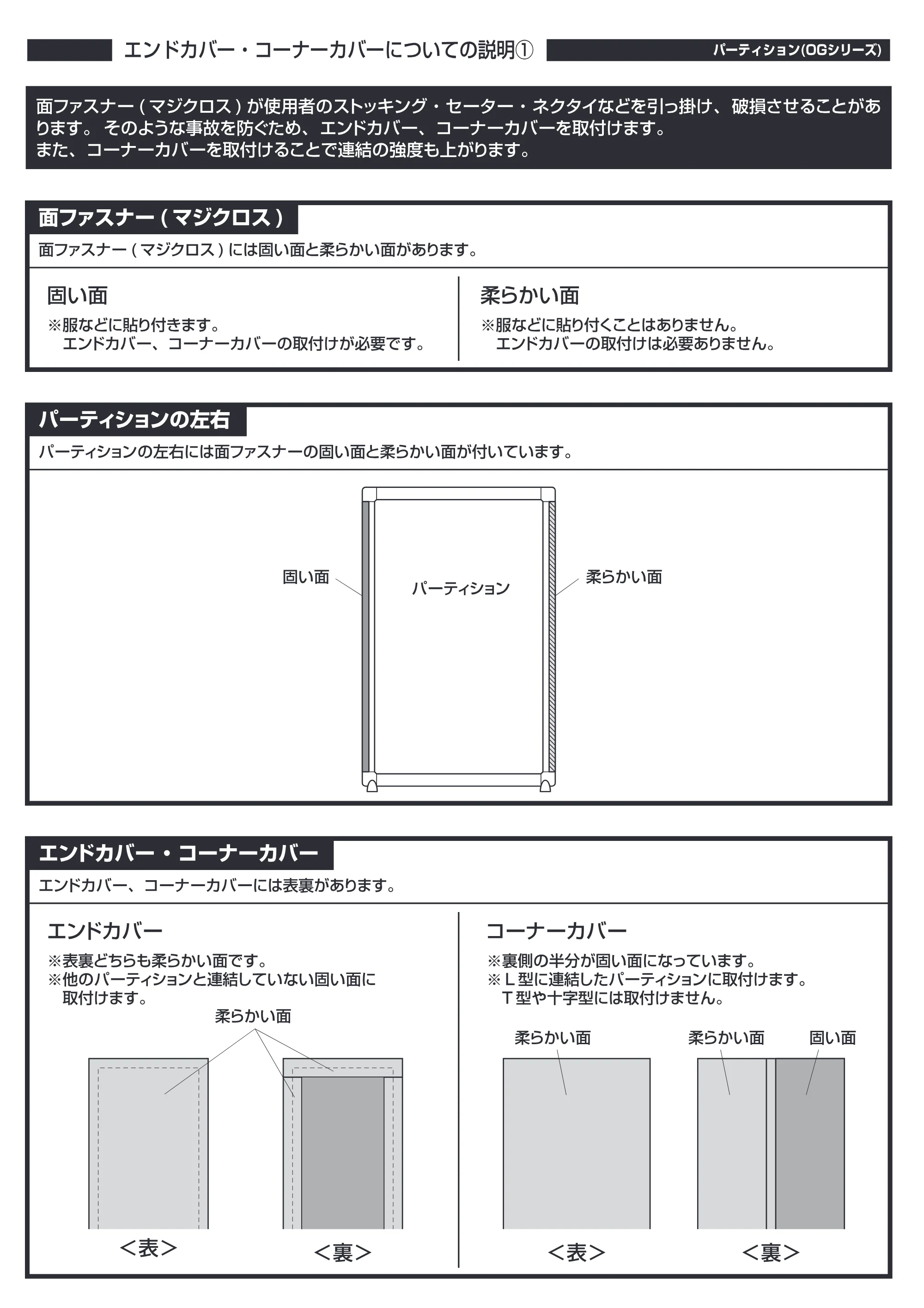サンワサプライ OG-182CG3006 / OG-182CG3008 / OG-132CG3006 取扱説明書 — 原本ページ — 1ページ