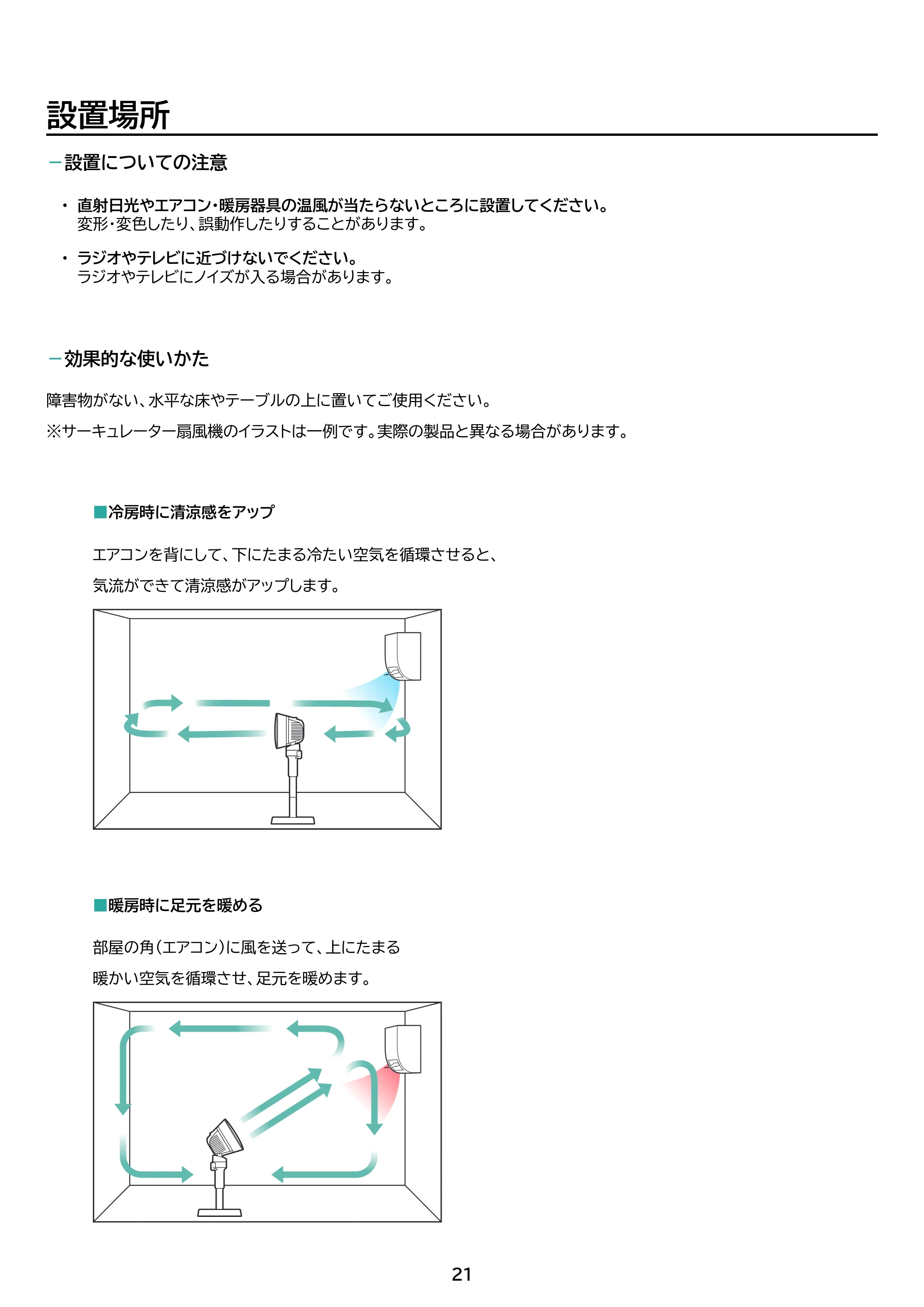 アイリスオーヤマ STF-DC15TEC 取扱説明書 — 原本ページ — 21ページ