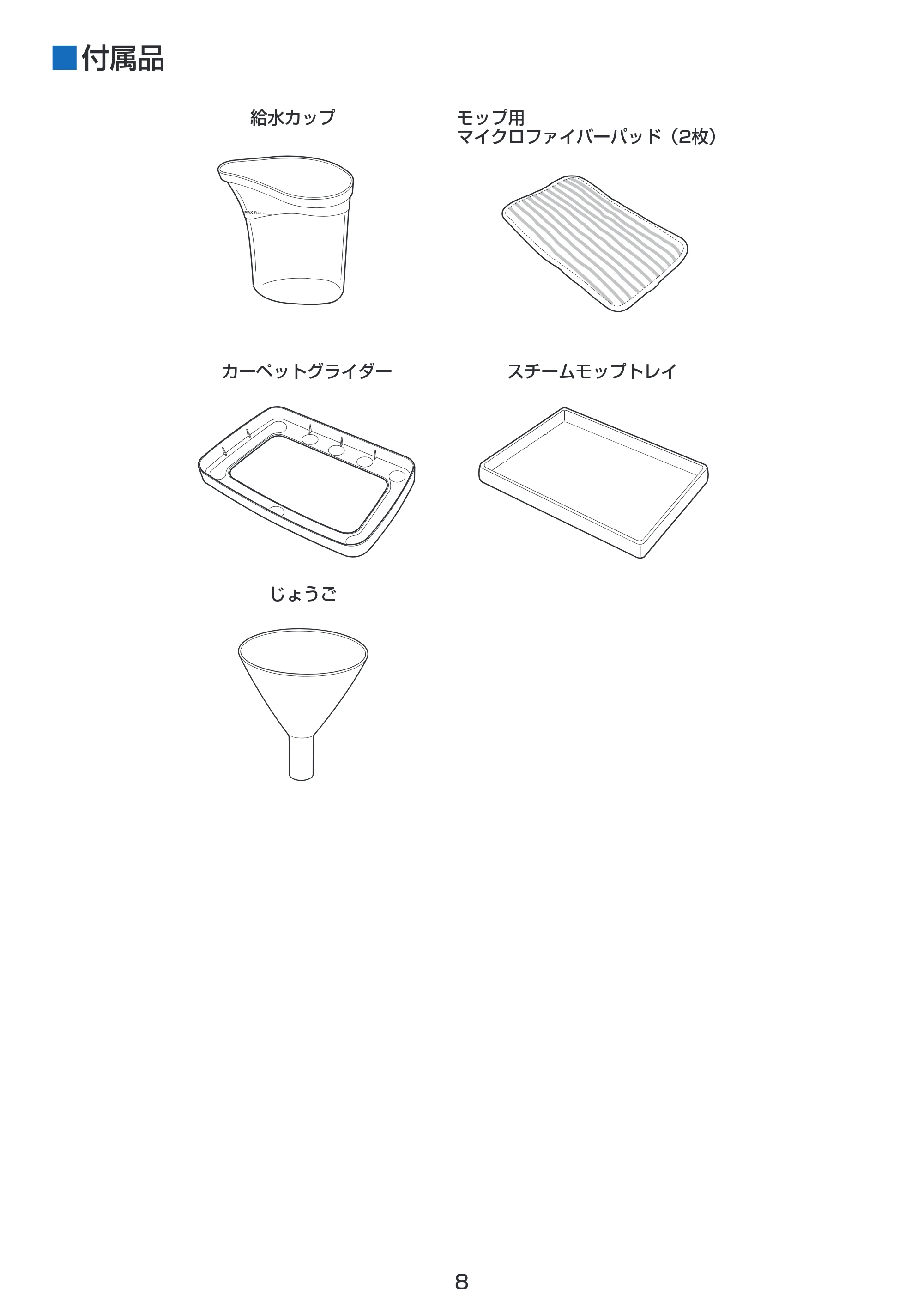 アイリスオーヤマ STP-201 取扱説明書 — 原本ページ — 8ページ