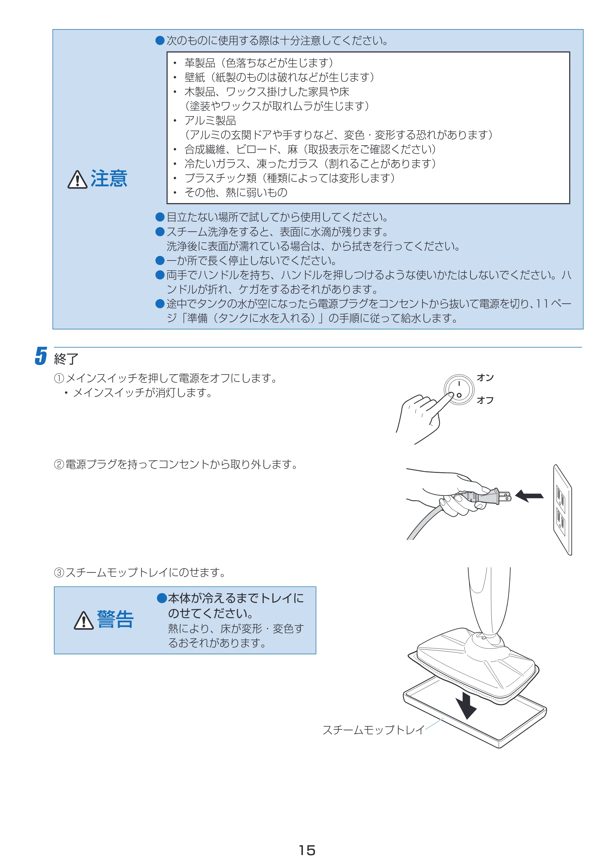 アイリスオーヤマ STP-201 取扱説明書 — 原本ページ — 15ページ
