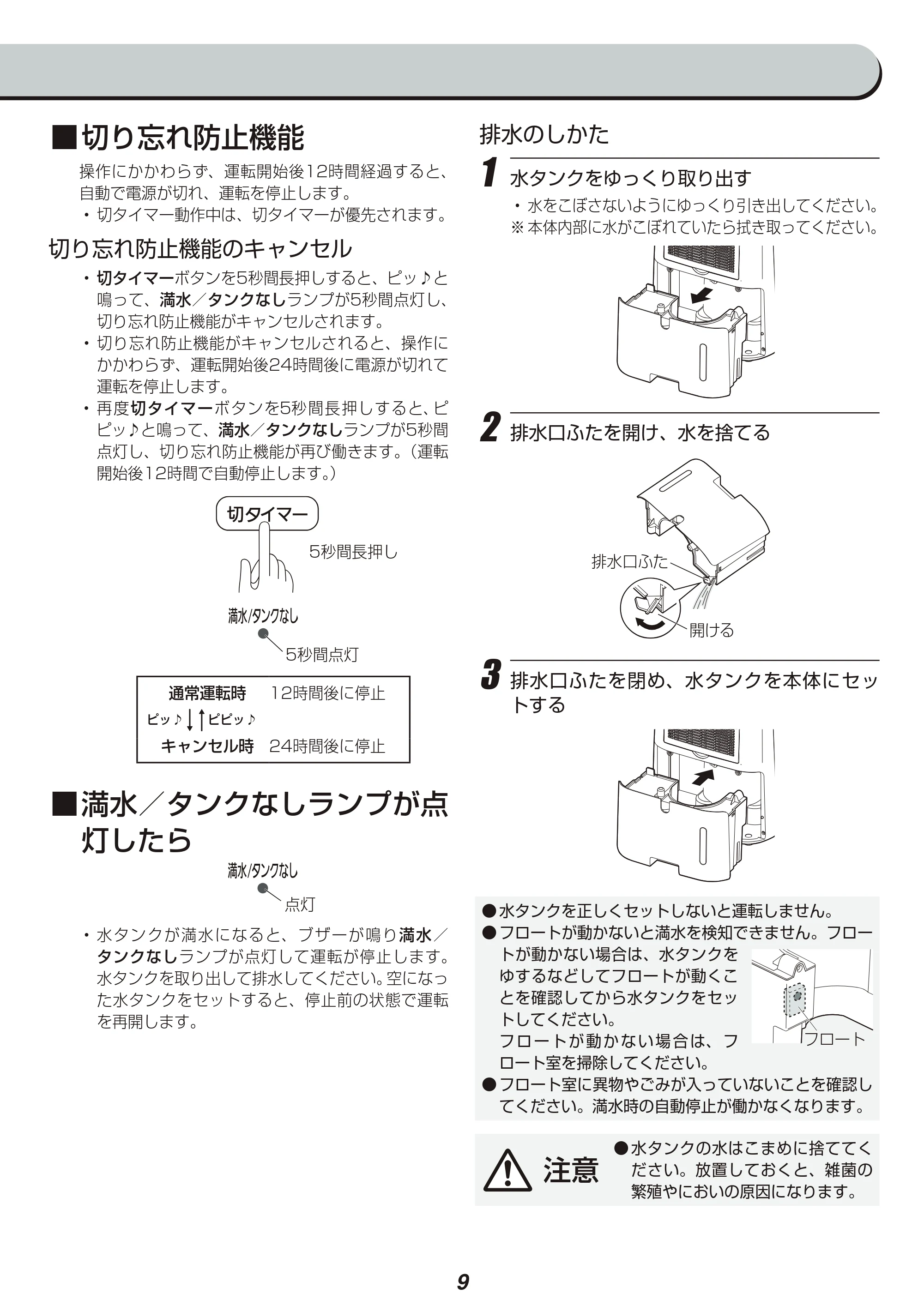アイリスオーヤマ KIJC-H65 取扱説明書 — 原本ページ — 9ページ